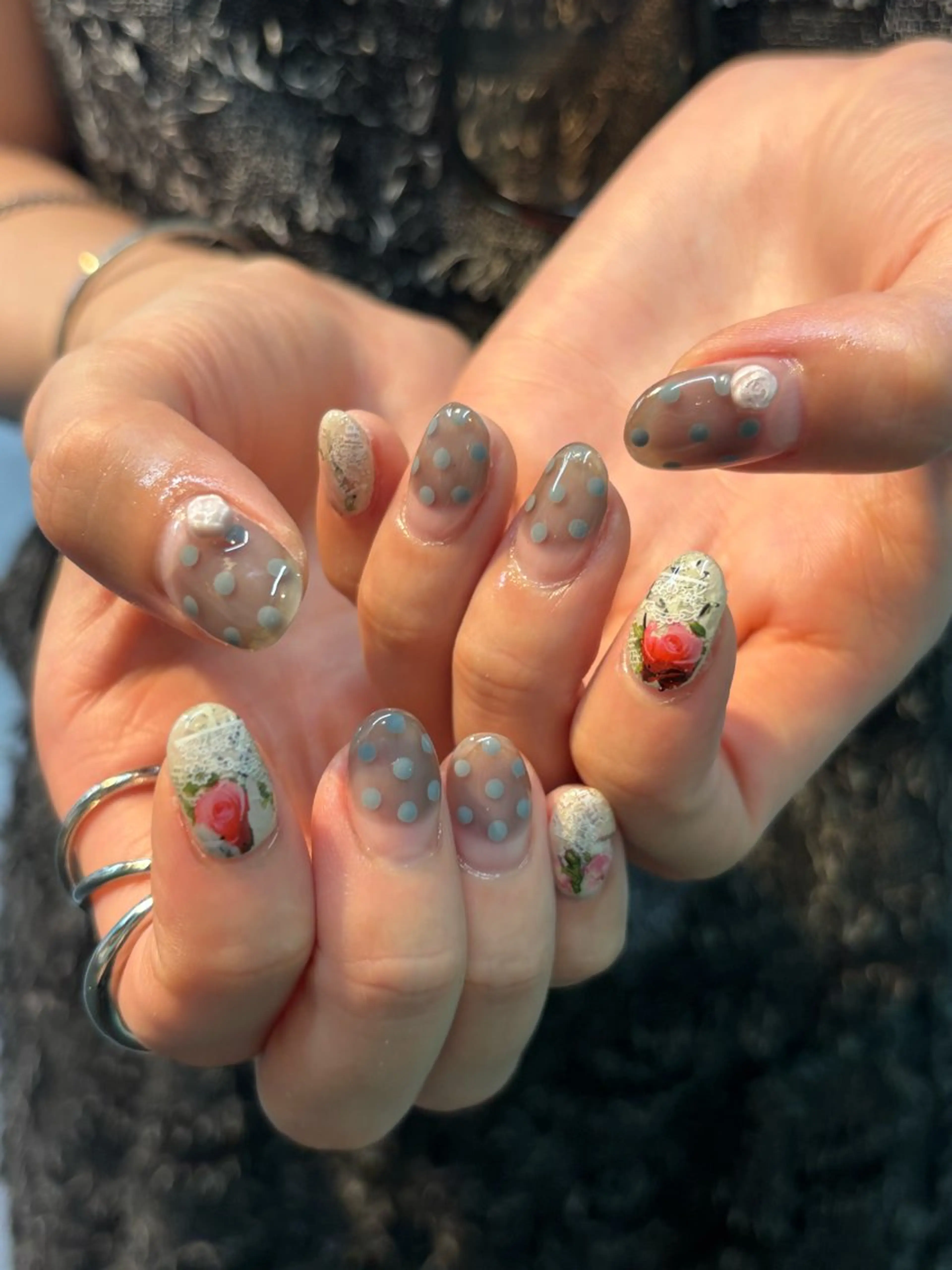 ネイル miyu ˚ ༘ ೀのネイルデザイン