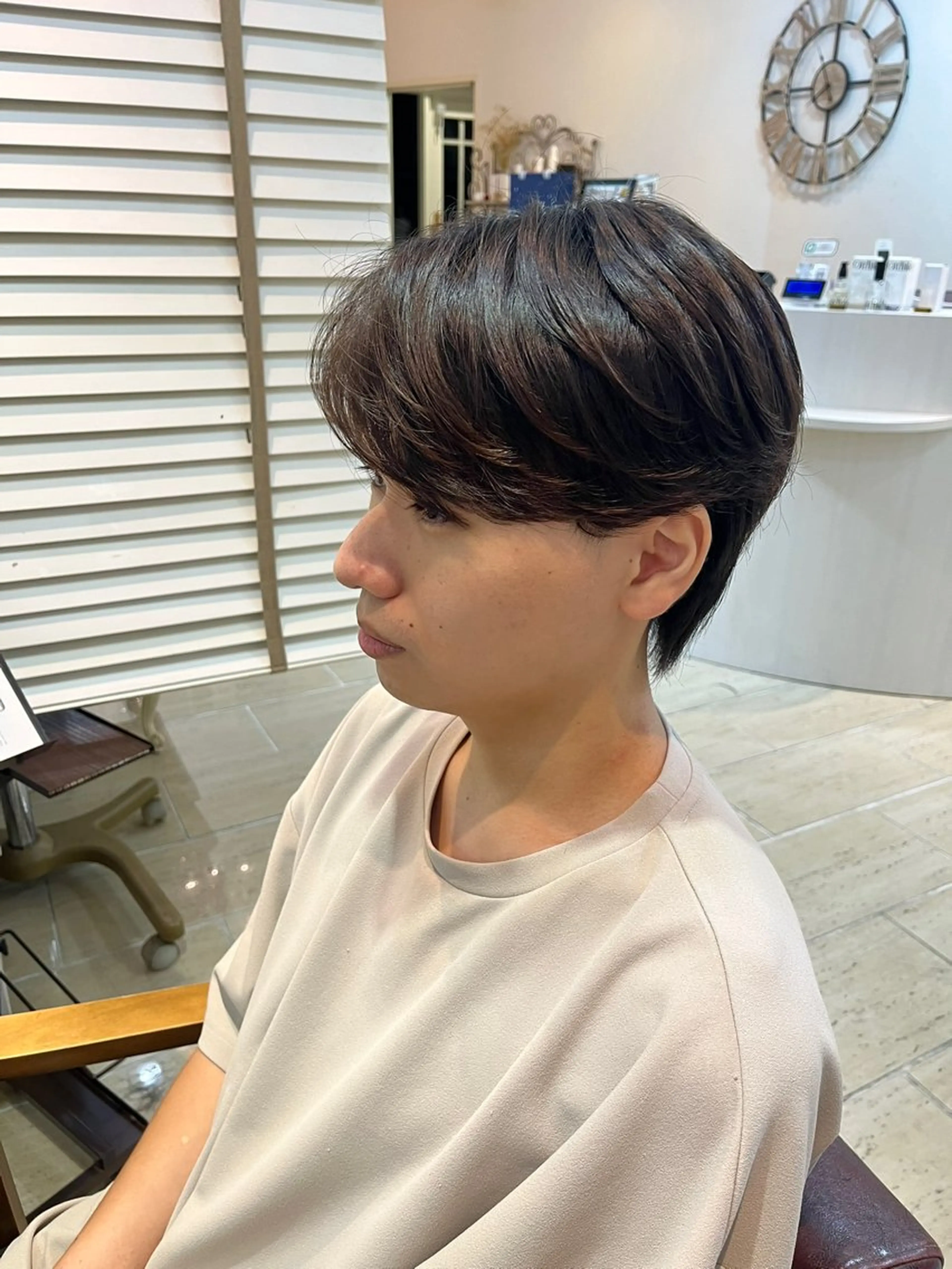 カット+メンズ縮毛矯正✨の写真
