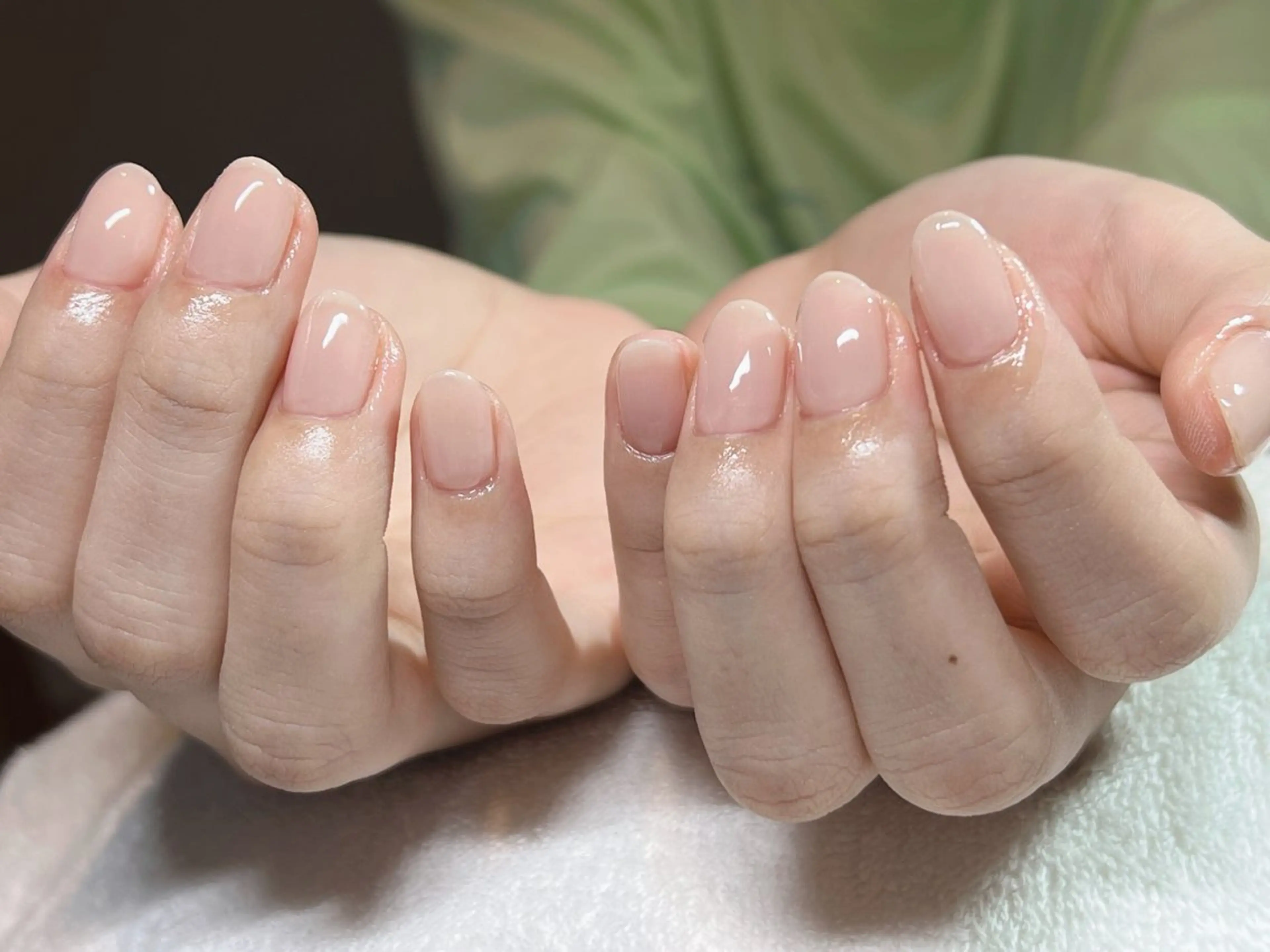 ネイル ワンカラーネイル ハンドネイル Nail salon Kahuuのネイルデザイン