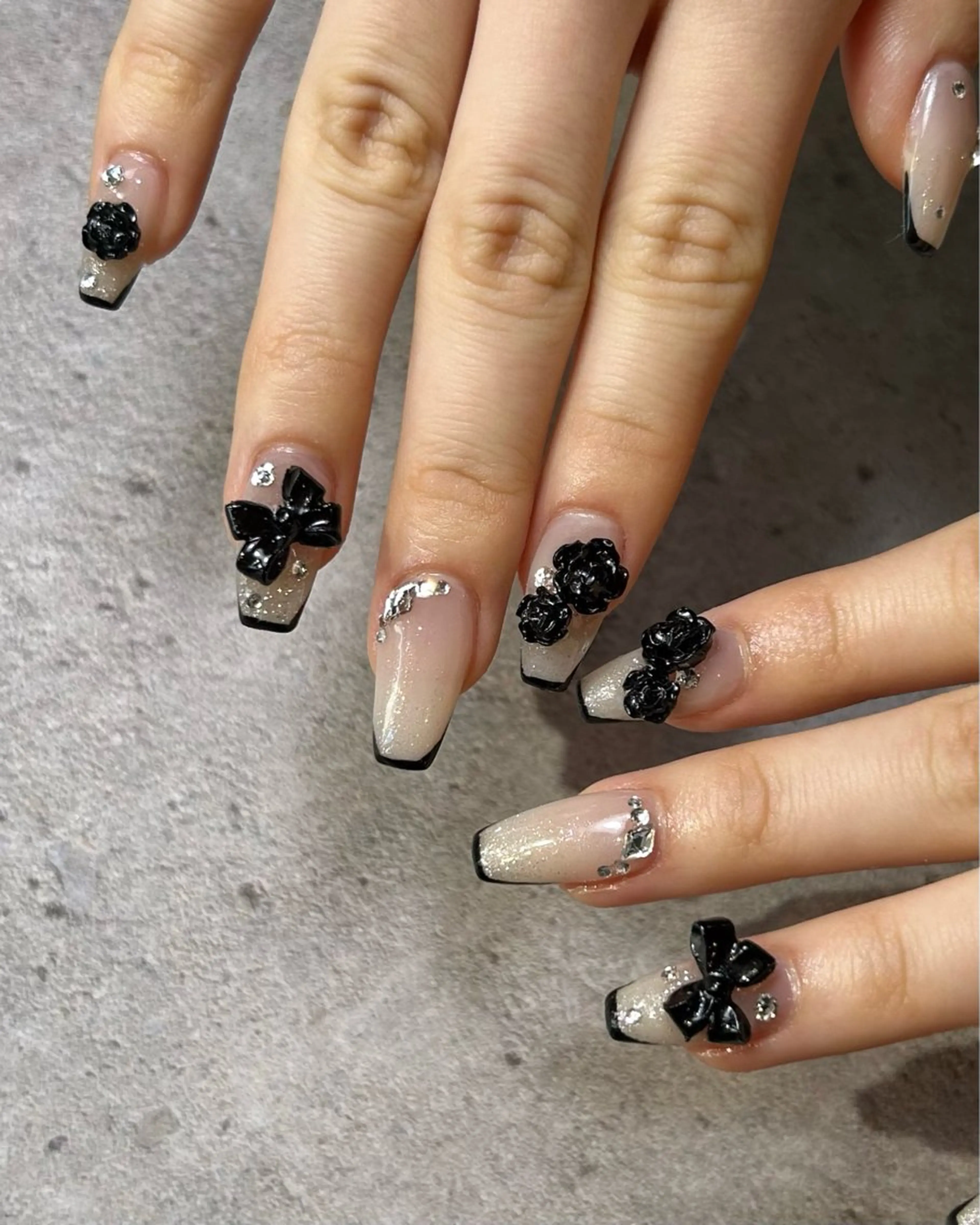 ネイル 持ち込み ハンドネイル Reflection marikoのネイルデザイン