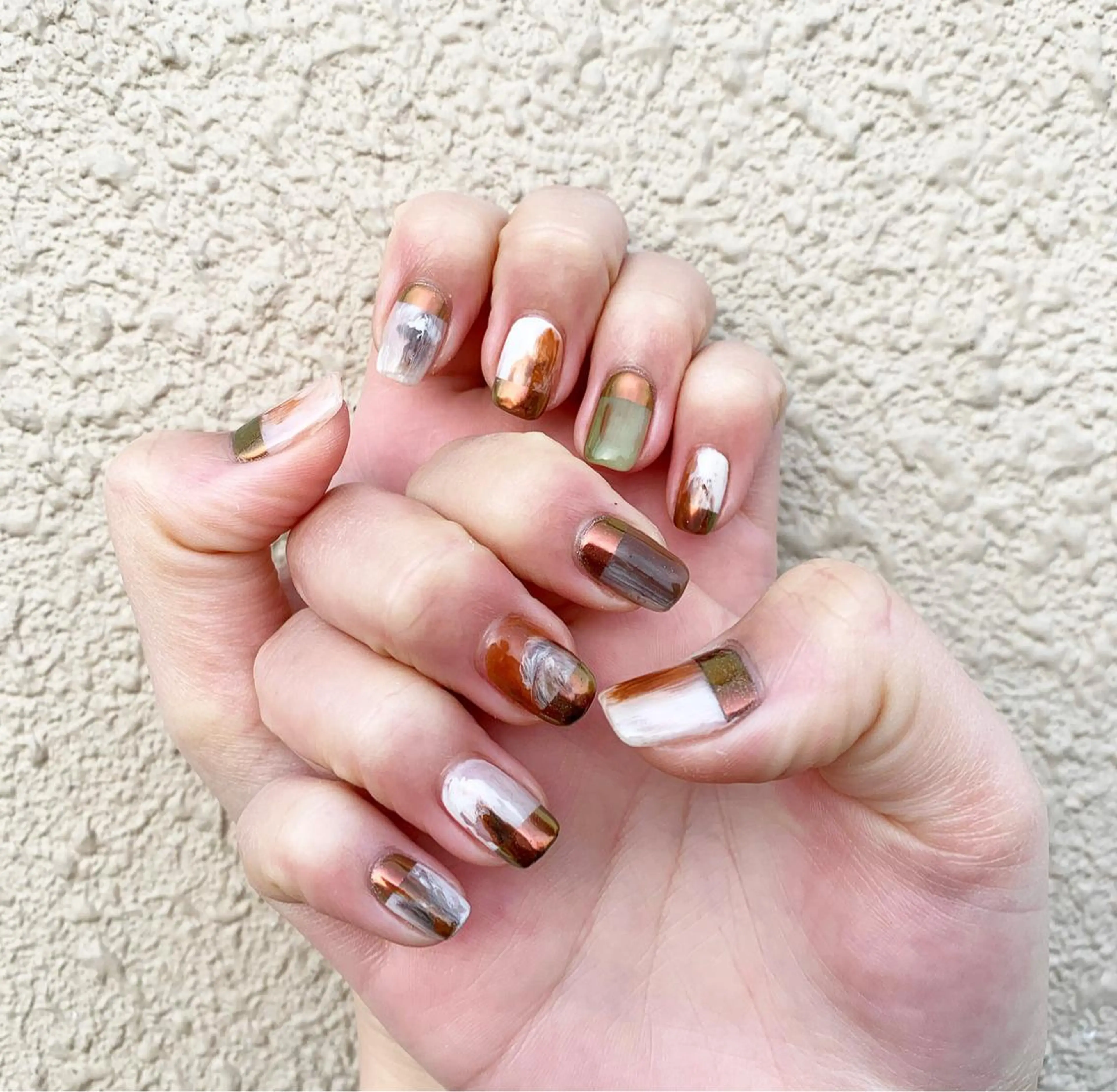 ネイル 持ち込み ハンドネイル 佐藤 穂乃香のネイルデザイン