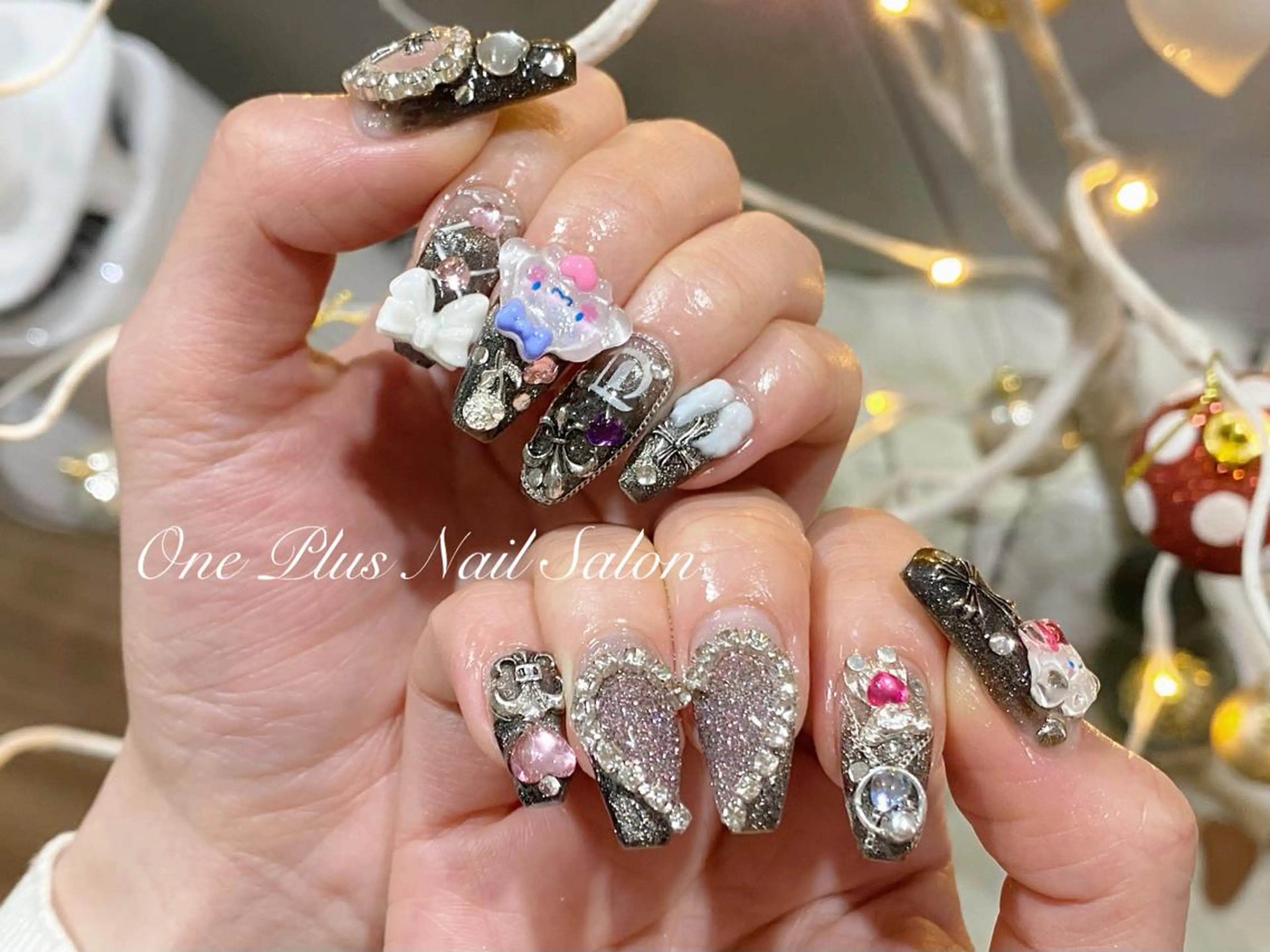 ロング ネイル One Plus Nail Salonのネイルデザイン