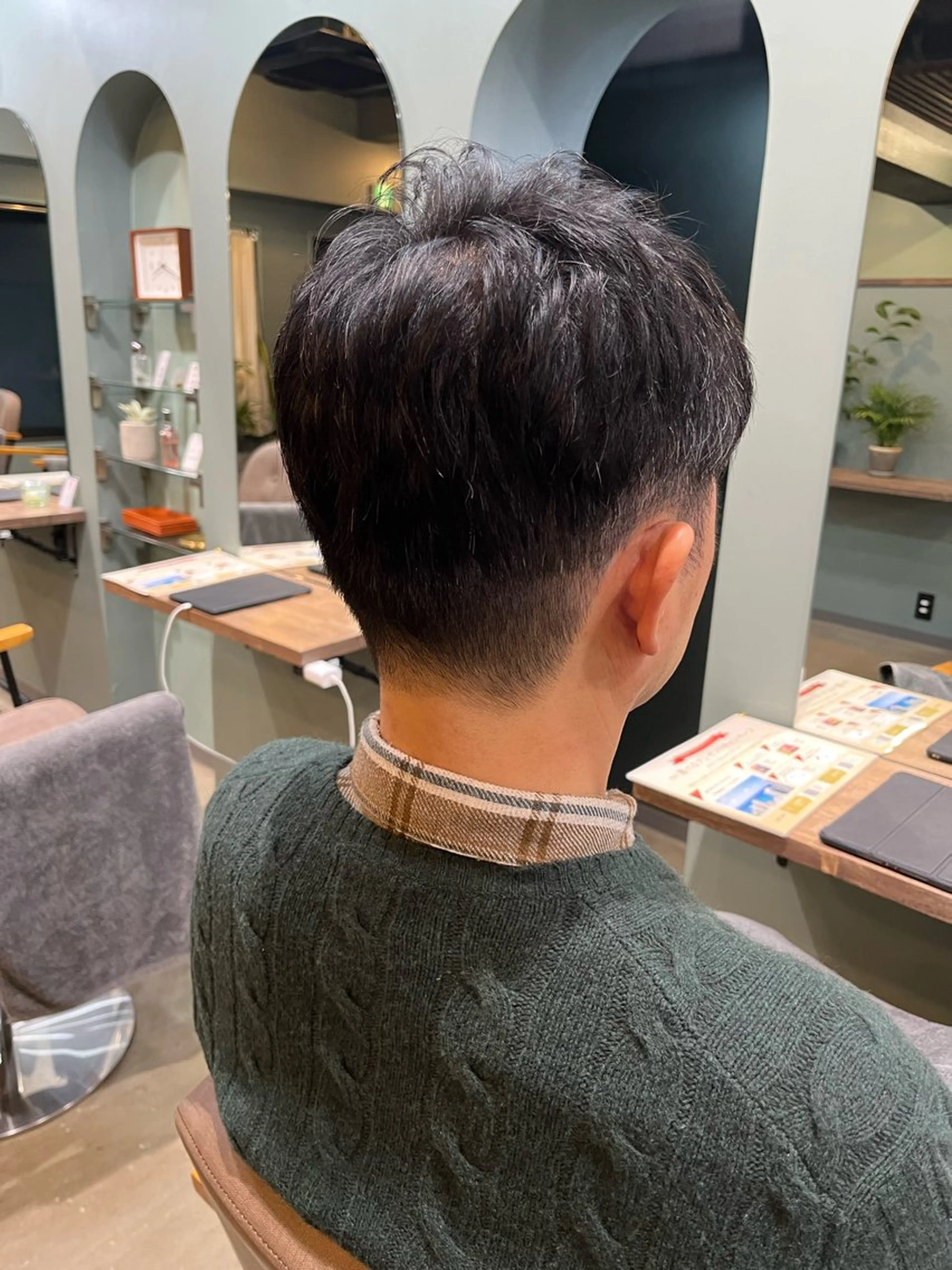 ショート メンズ 草野 奈扇のヘアスタイル