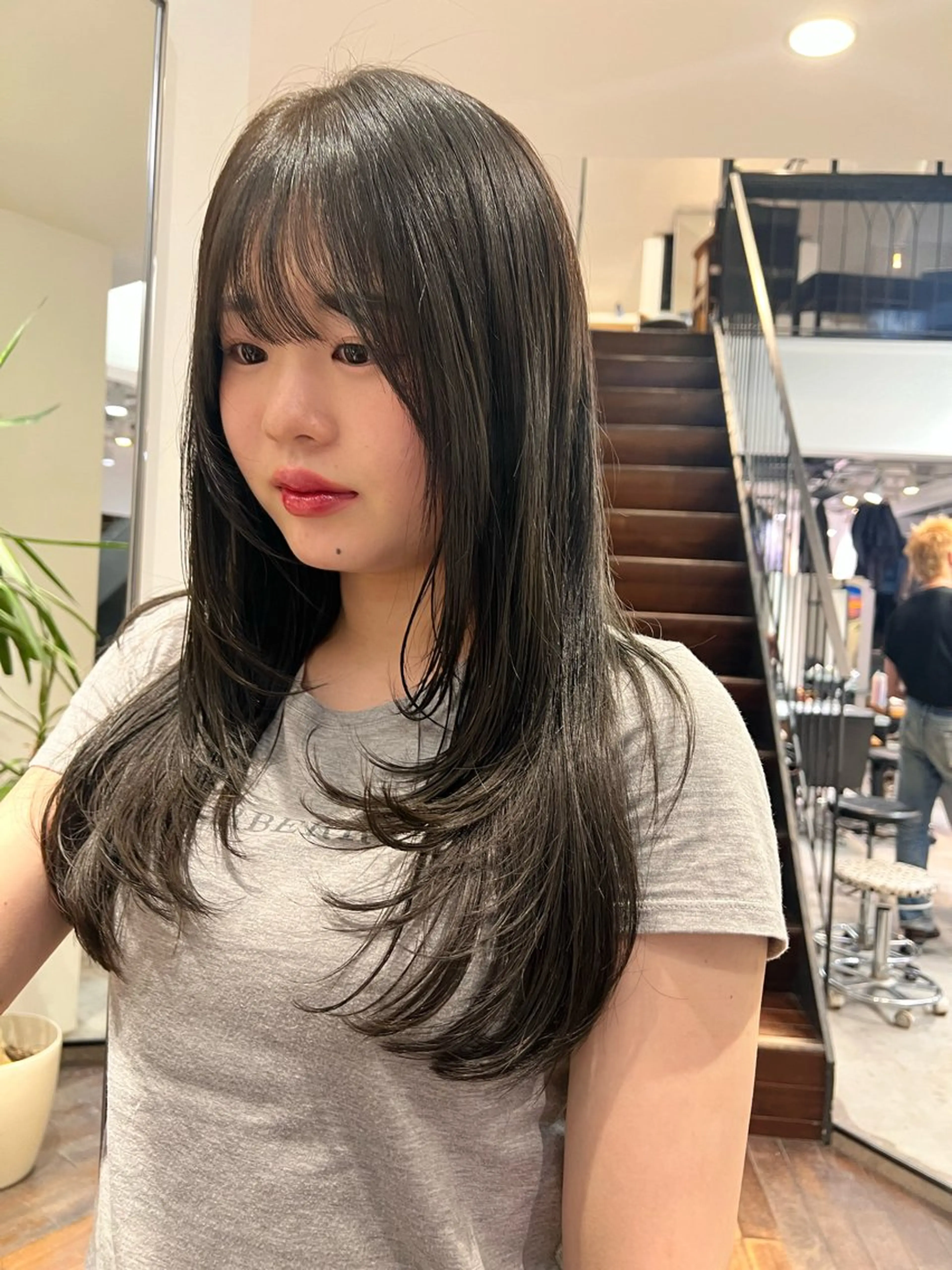 ロング カラー 渋谷🎀透明感カラー レイヤー/mikuのヘアスタイル