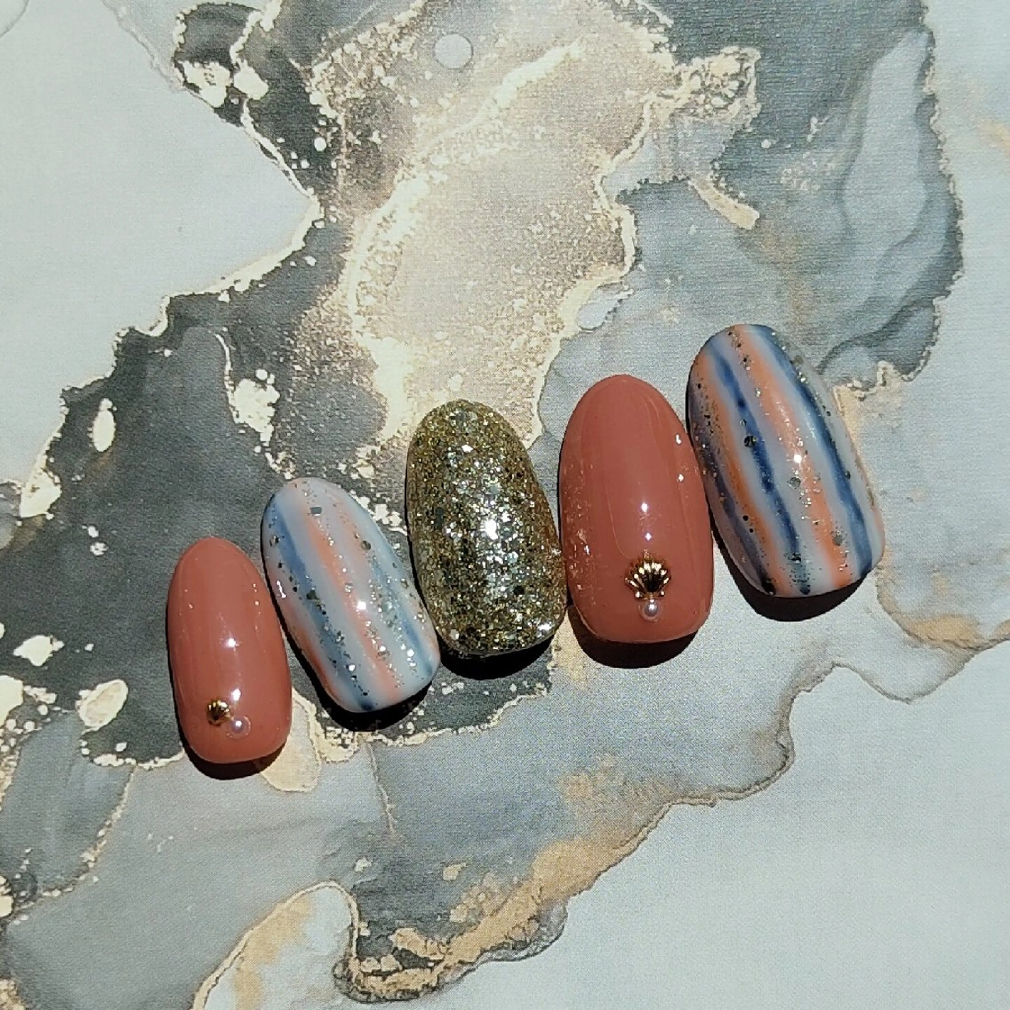 ネイル ハンドネイル mg nailのネイルデザイン