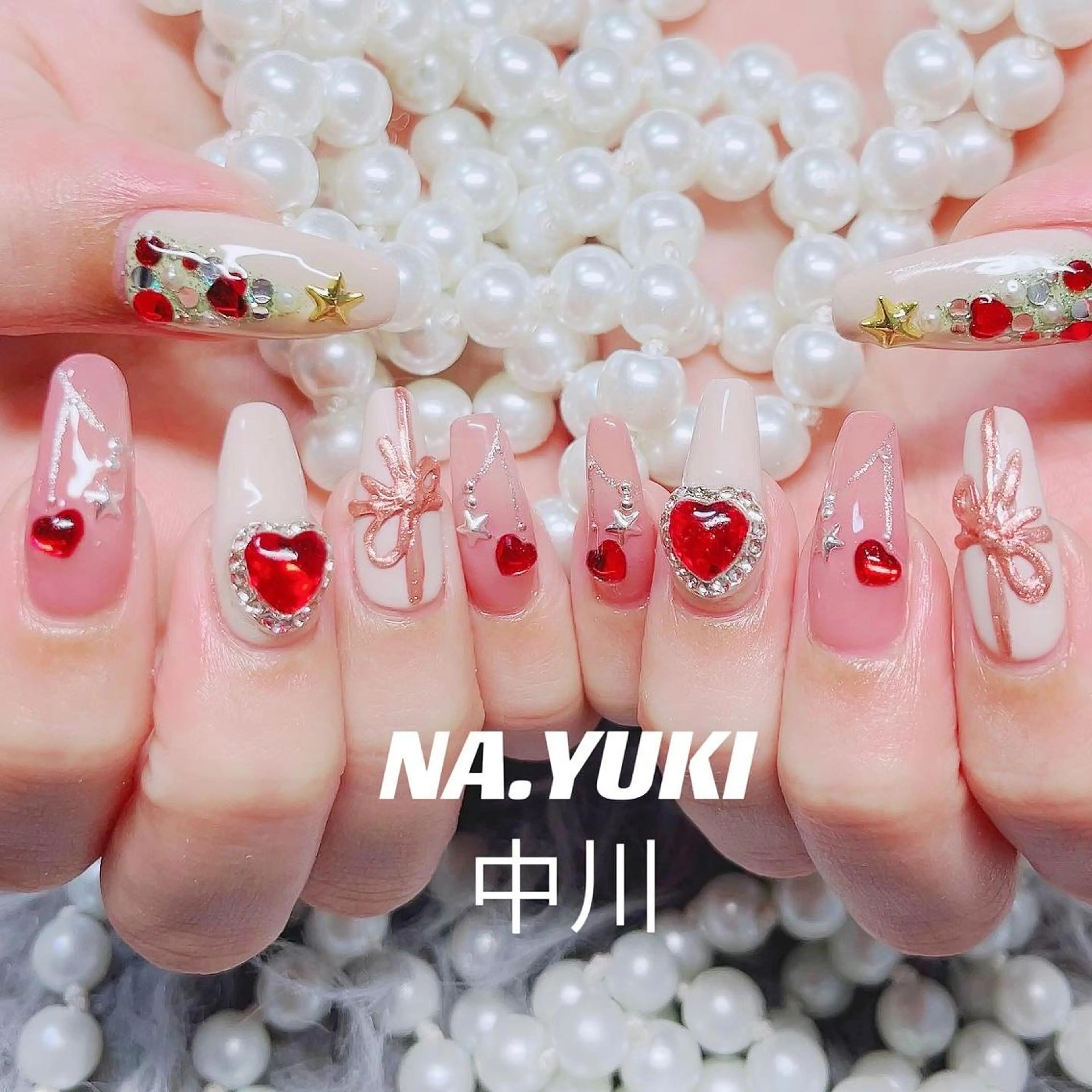 ネイル ハンドネイル 🎀 moo～ 🎀のネイルデザイン