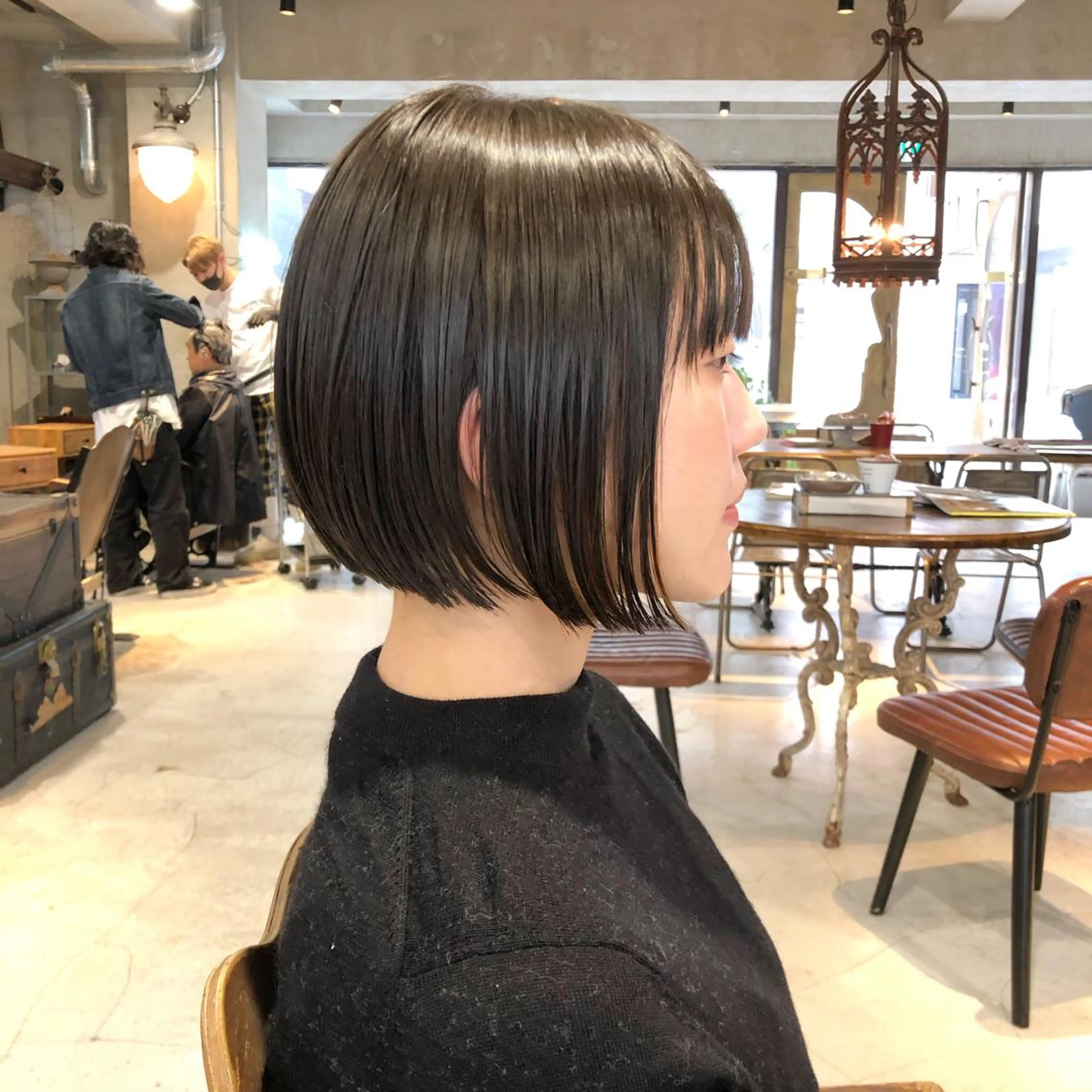 ショート カット すきバサミを使わない カット✂️✨郡司泰之のヘアスタイル