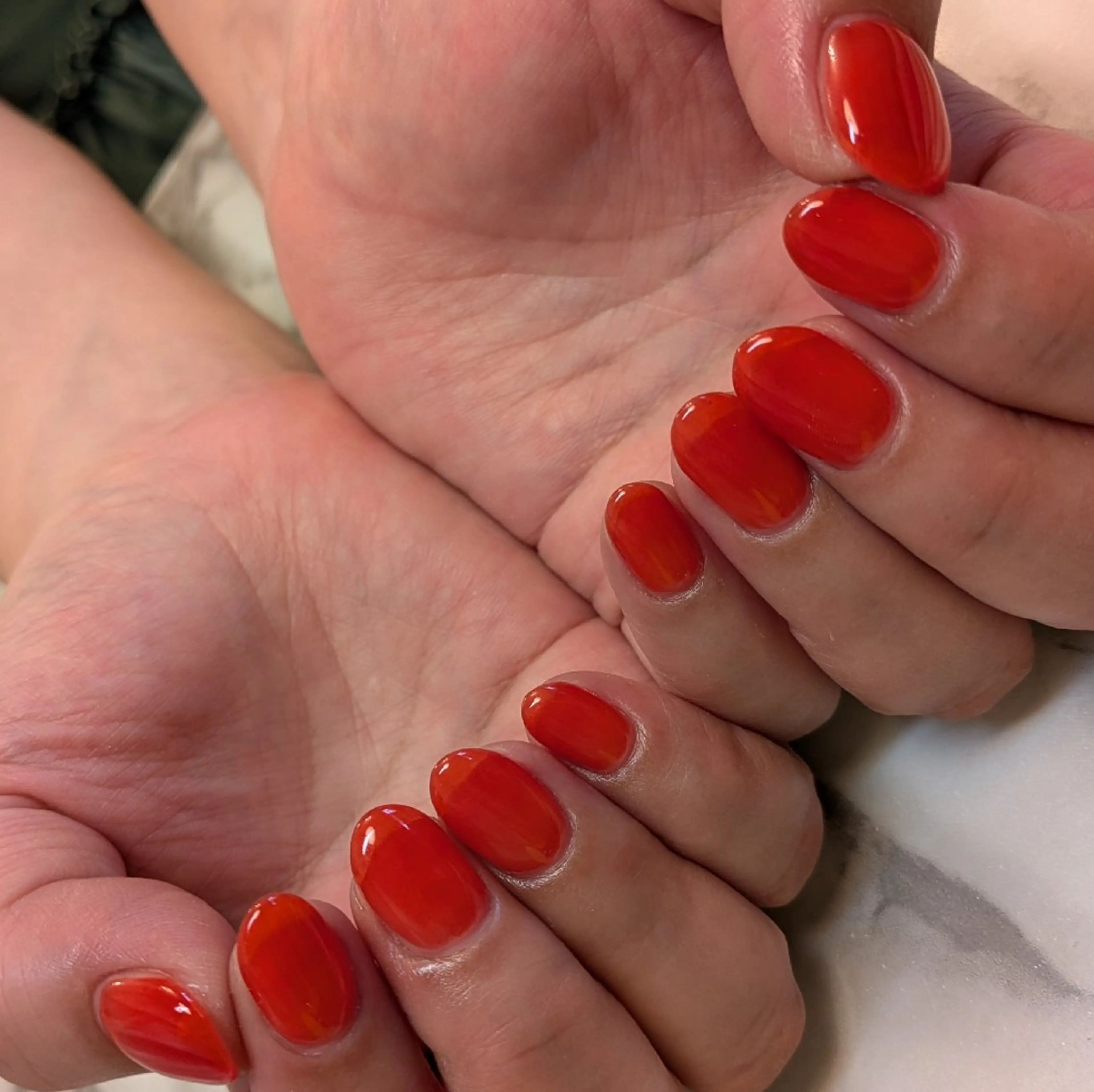 ネイル ワンカラーネイル ジェヌインネイル 河内のネイルデザイン