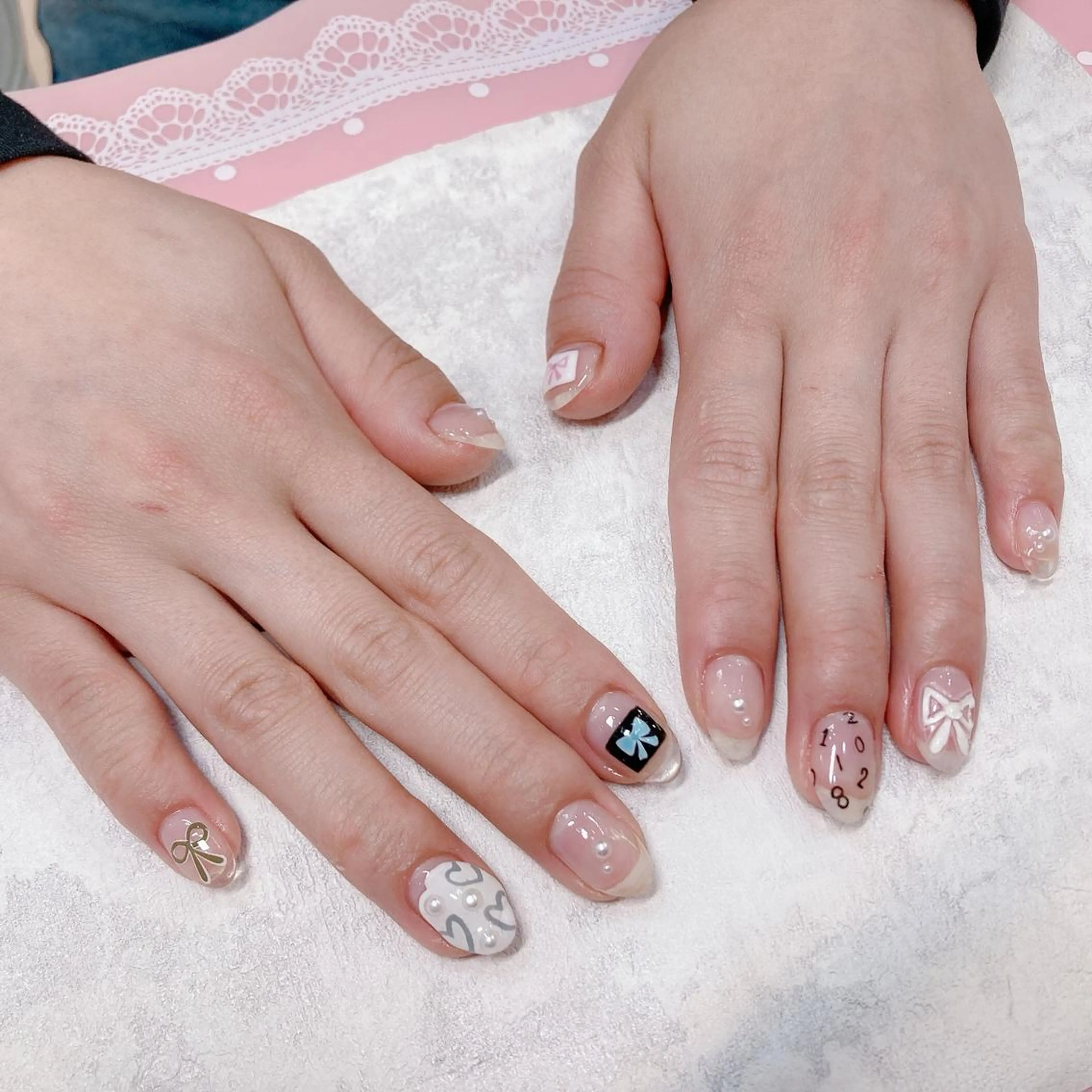 ネイル バニーアイズ　ネイル ニューオータニ博多店のネイルデザイン