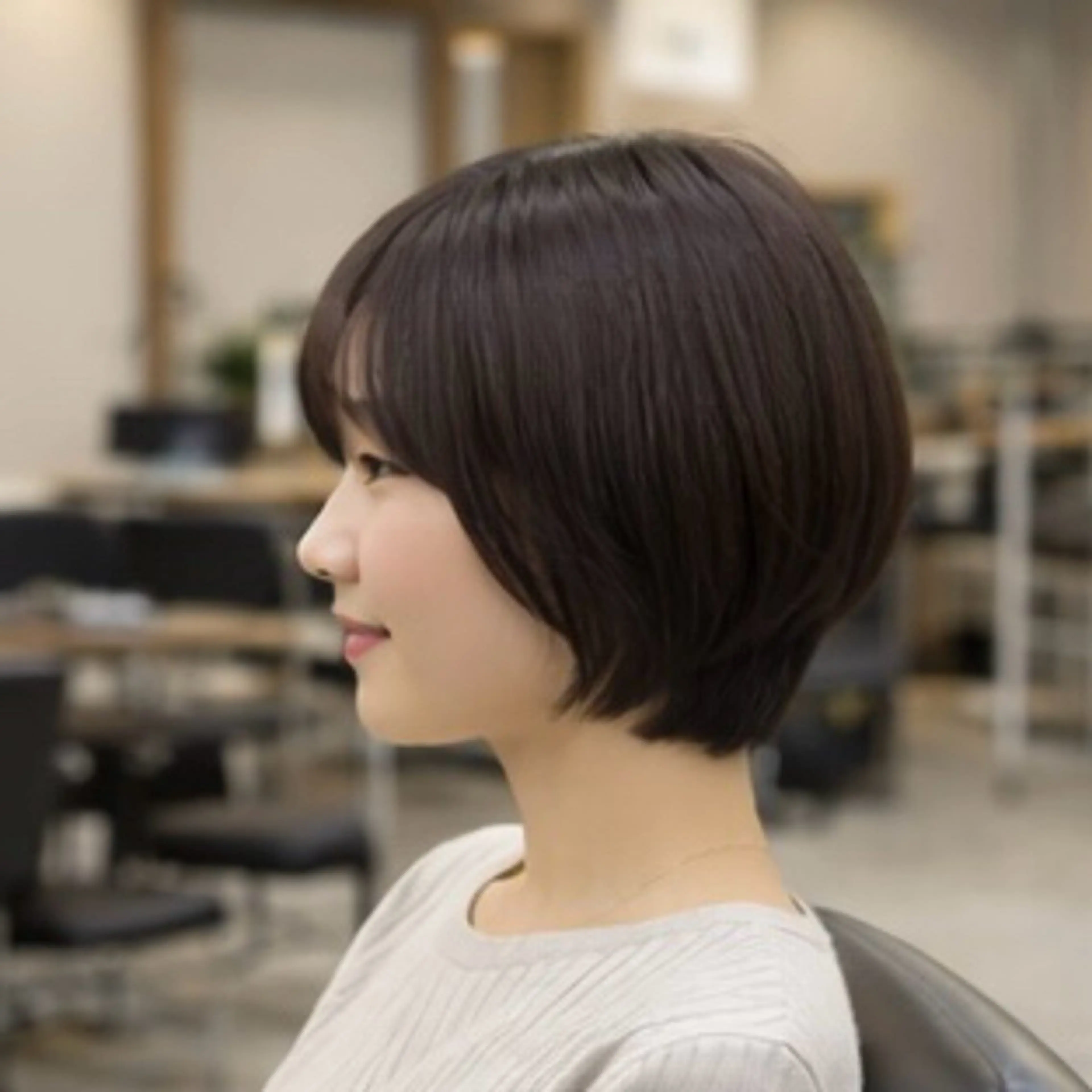 ショート 似合わせカット ショートヘア トリートメント manami/ ハッシュレイヤーのヘアスタイル