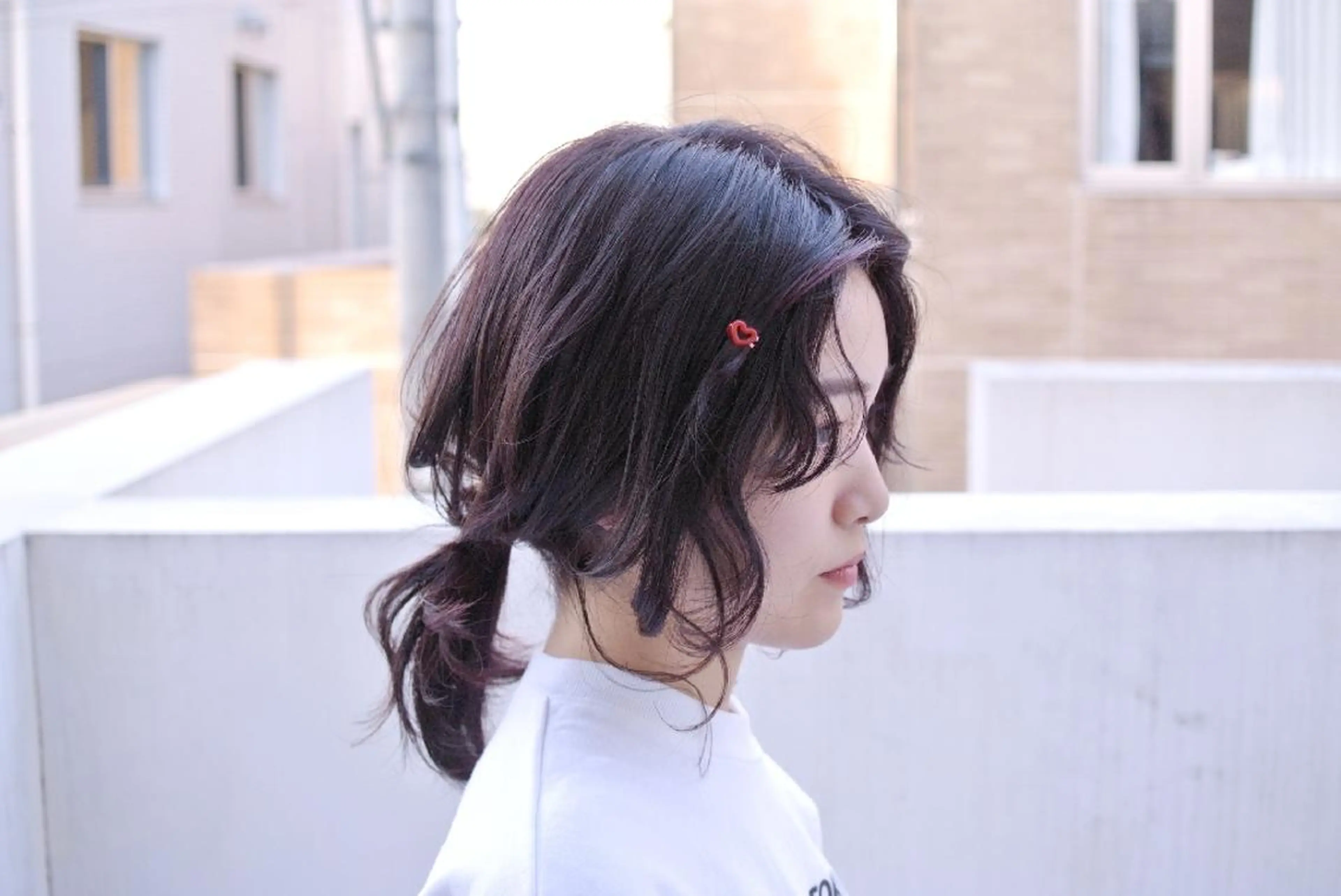 ミディアム ヘアアレンジ 樋口 千尋のヘアスタイル