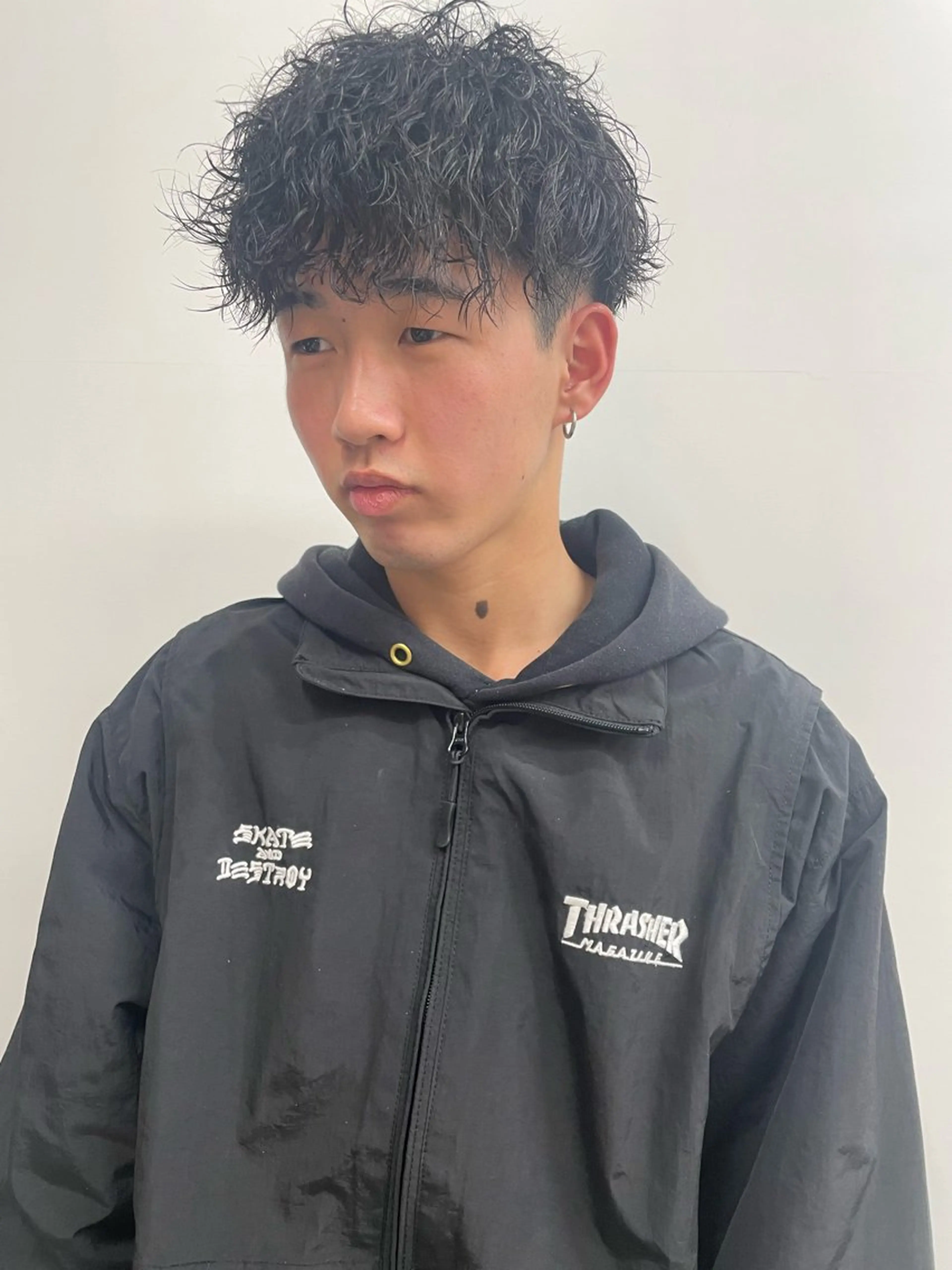 パーマ メンズ Terve.竹内 視咲のヘアスタイル