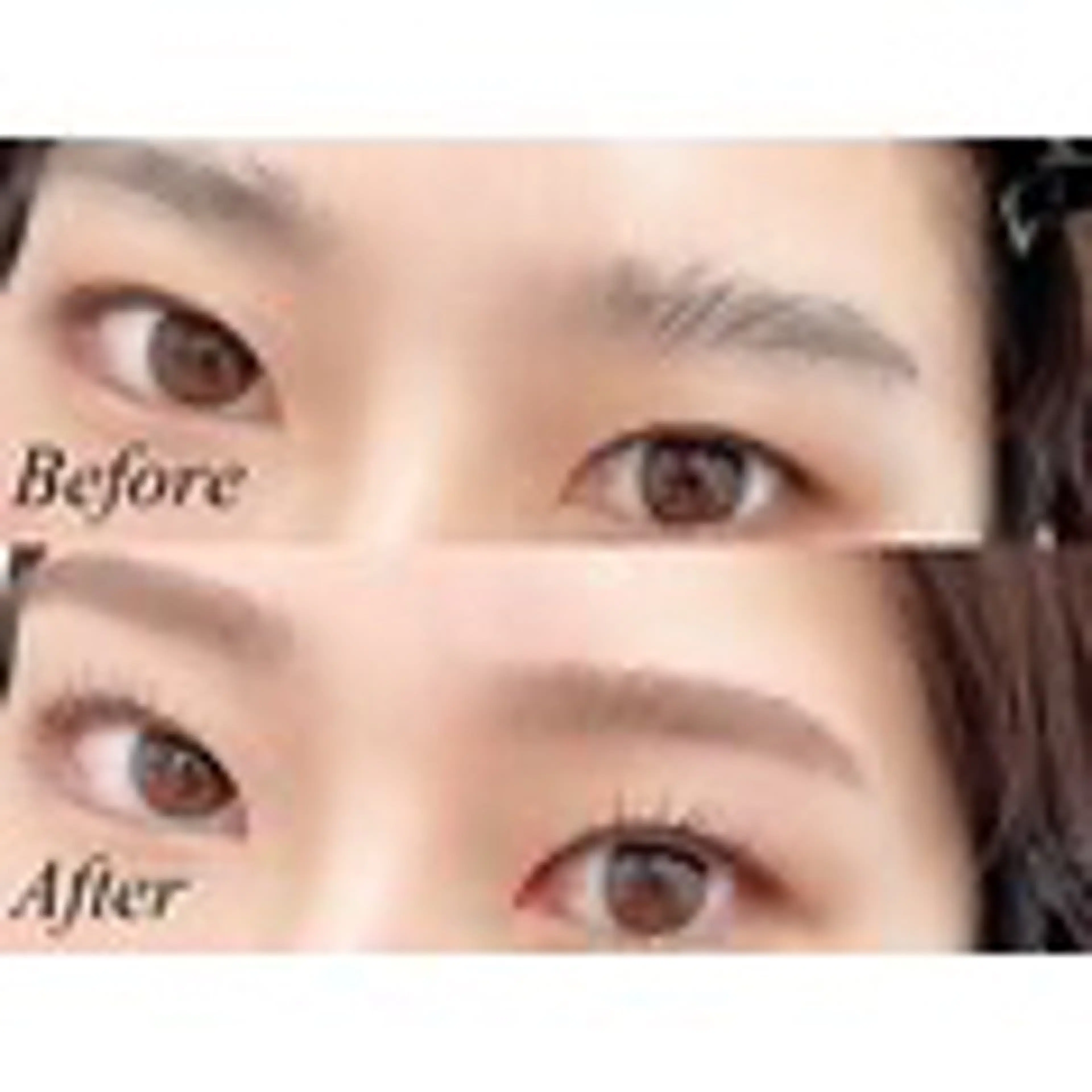 【Jr.アイリスト価格】✨アイブロウワックス×ハリウッドブロウリフト✨2700円 ※施術時間60分の写真