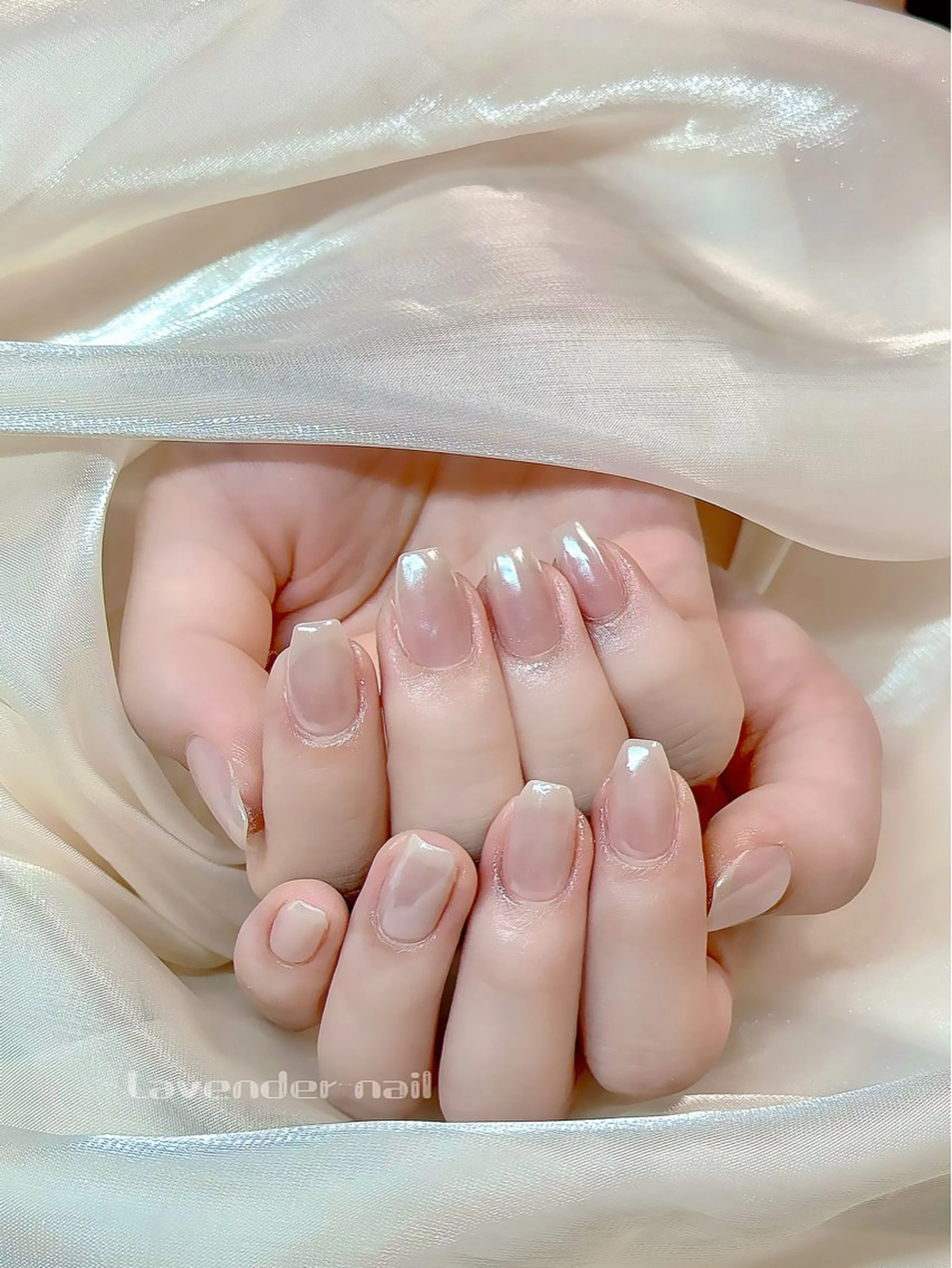 ネイル ハンドネイル Lavender nail·北18条のネイルデザイン