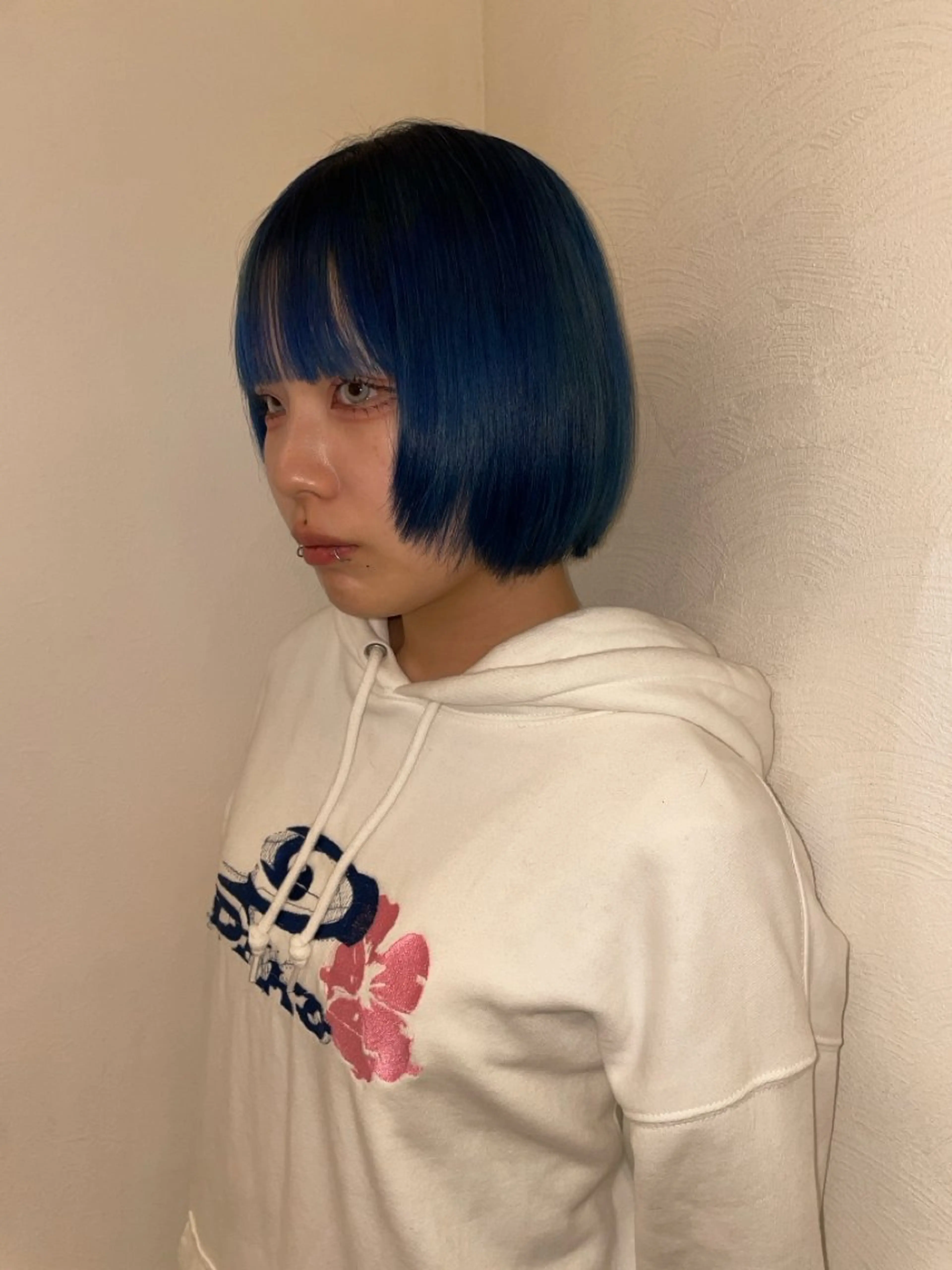 カラー りく　海外ヘアー オシャレのヘアスタイル