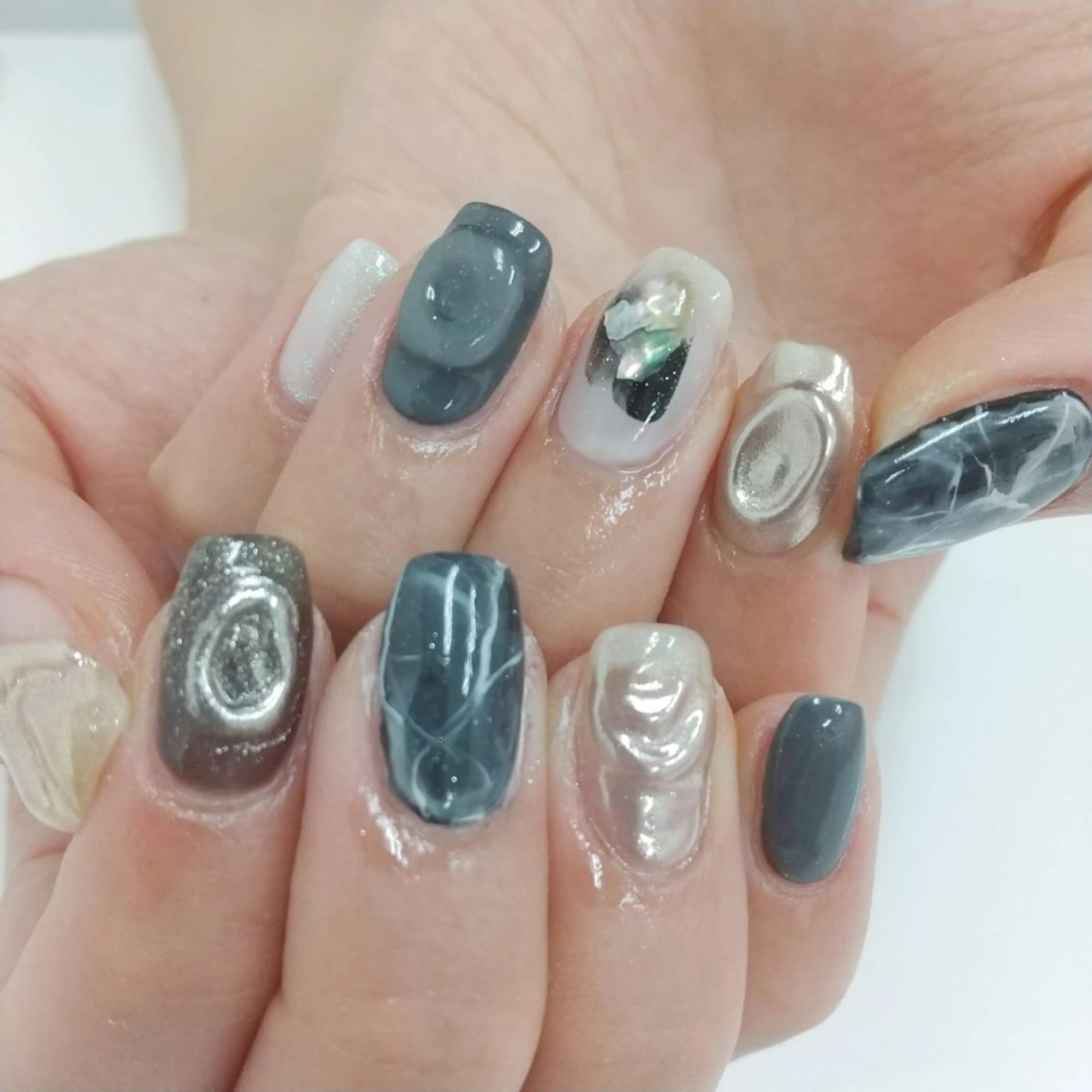 ネイル 持ち込み Nail leef《リーフ》所属・kahosan 𓆉のネイルデザイン