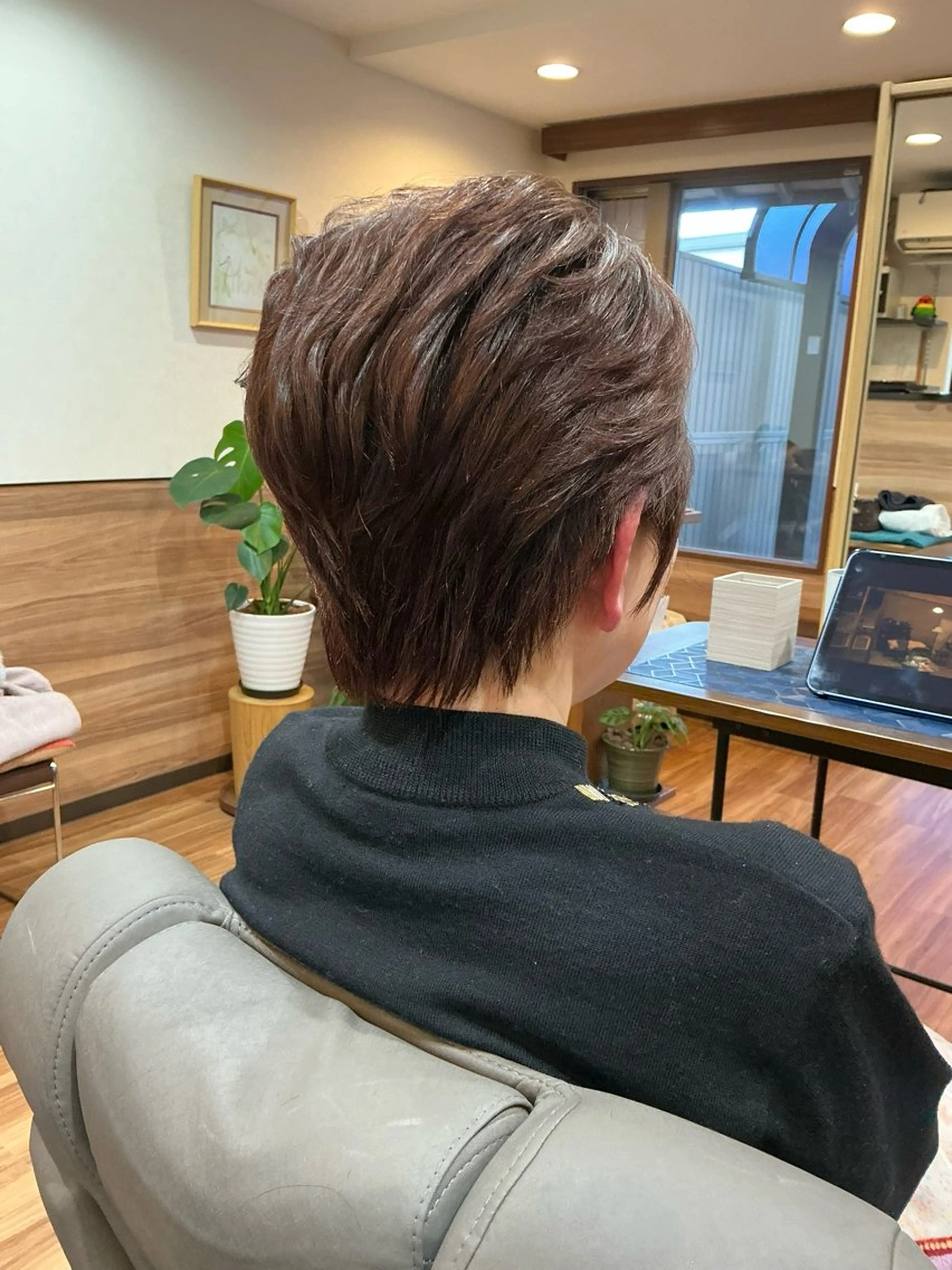 ショート カラー ショートヘア Annon プライベートサロンのヘアスタイル