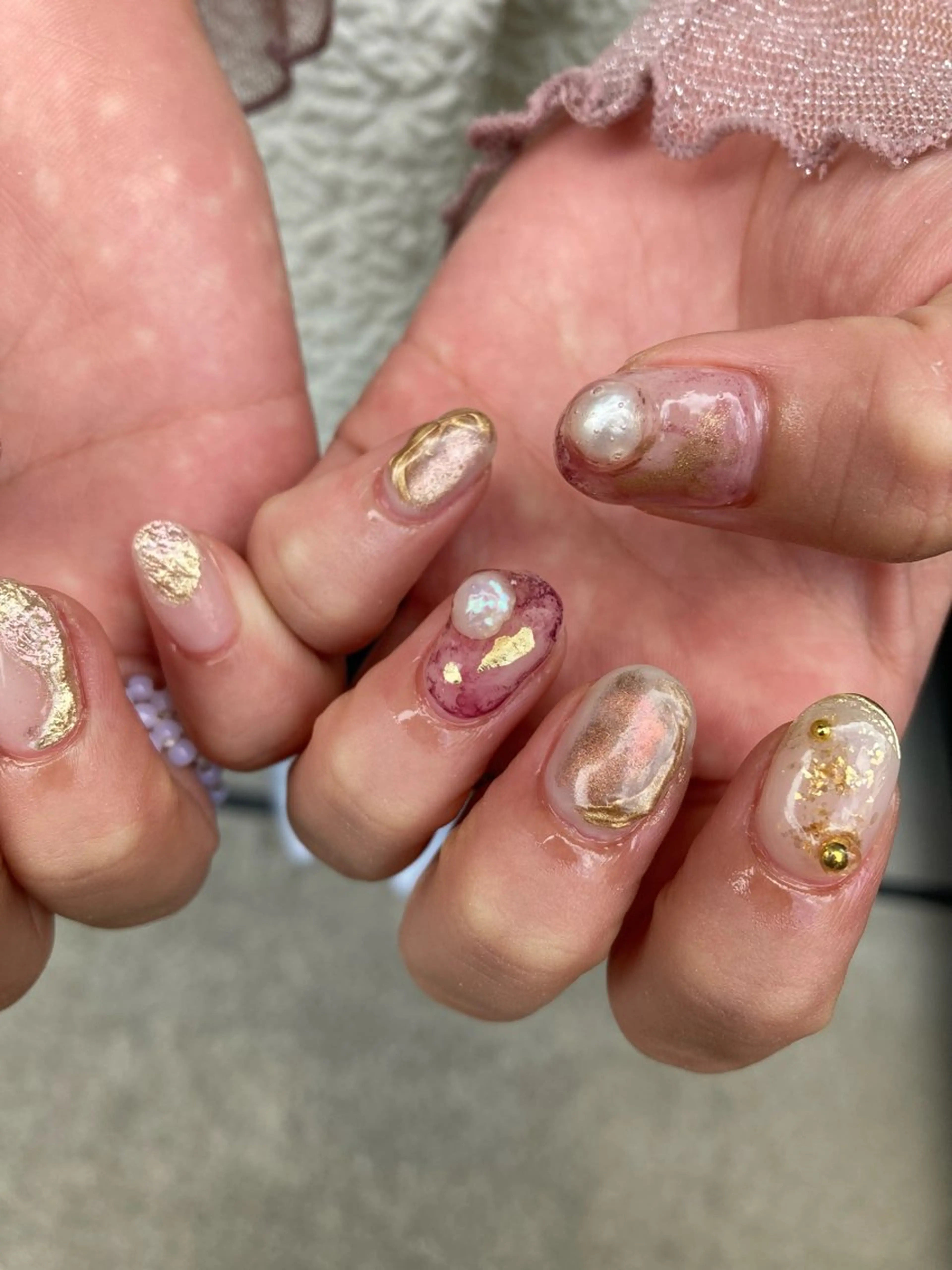 ネイル ハンドネイル uinail mariのネイルデザイン