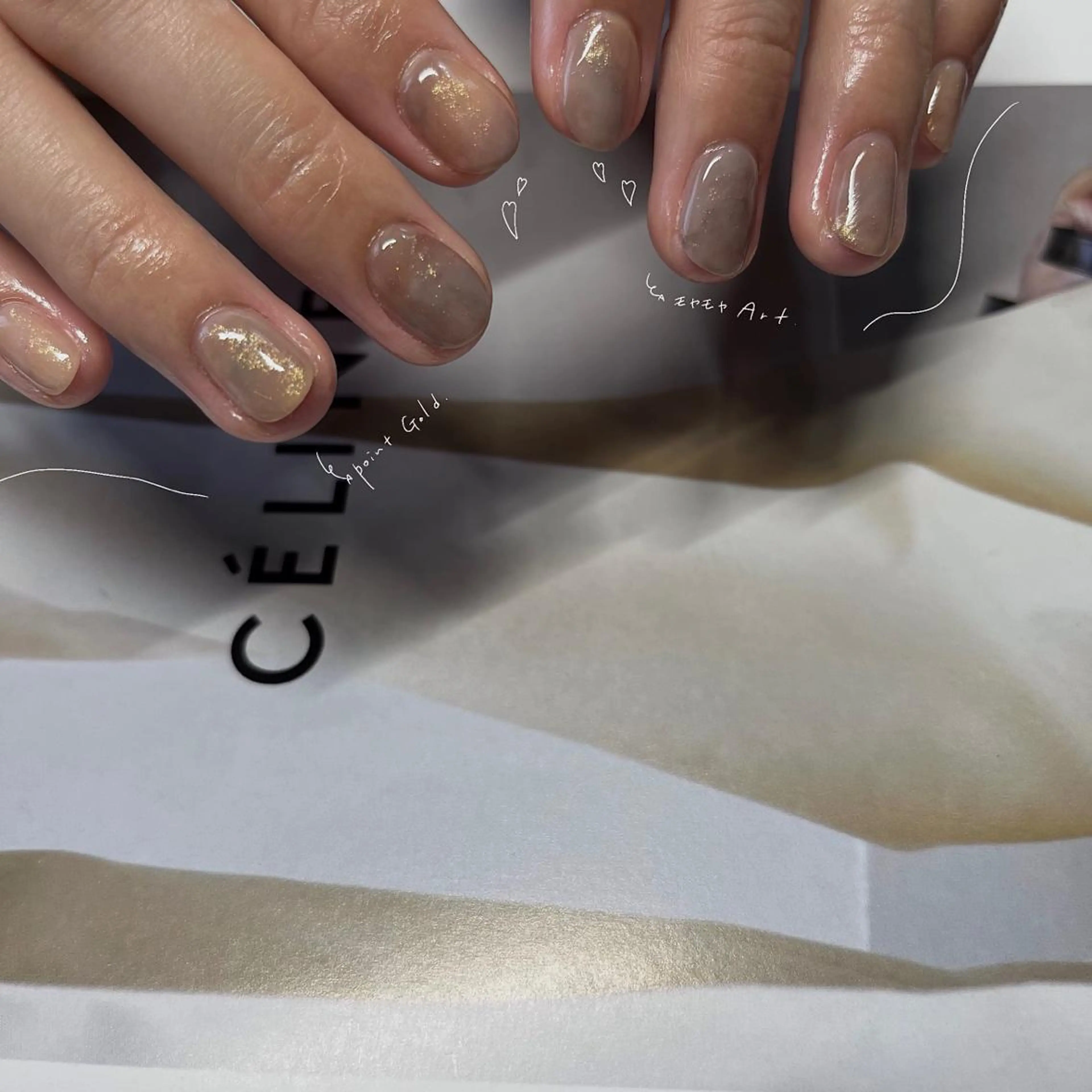 ネイル アートネイル 持ち込み ハンドネイル &. momoのネイルデザイン