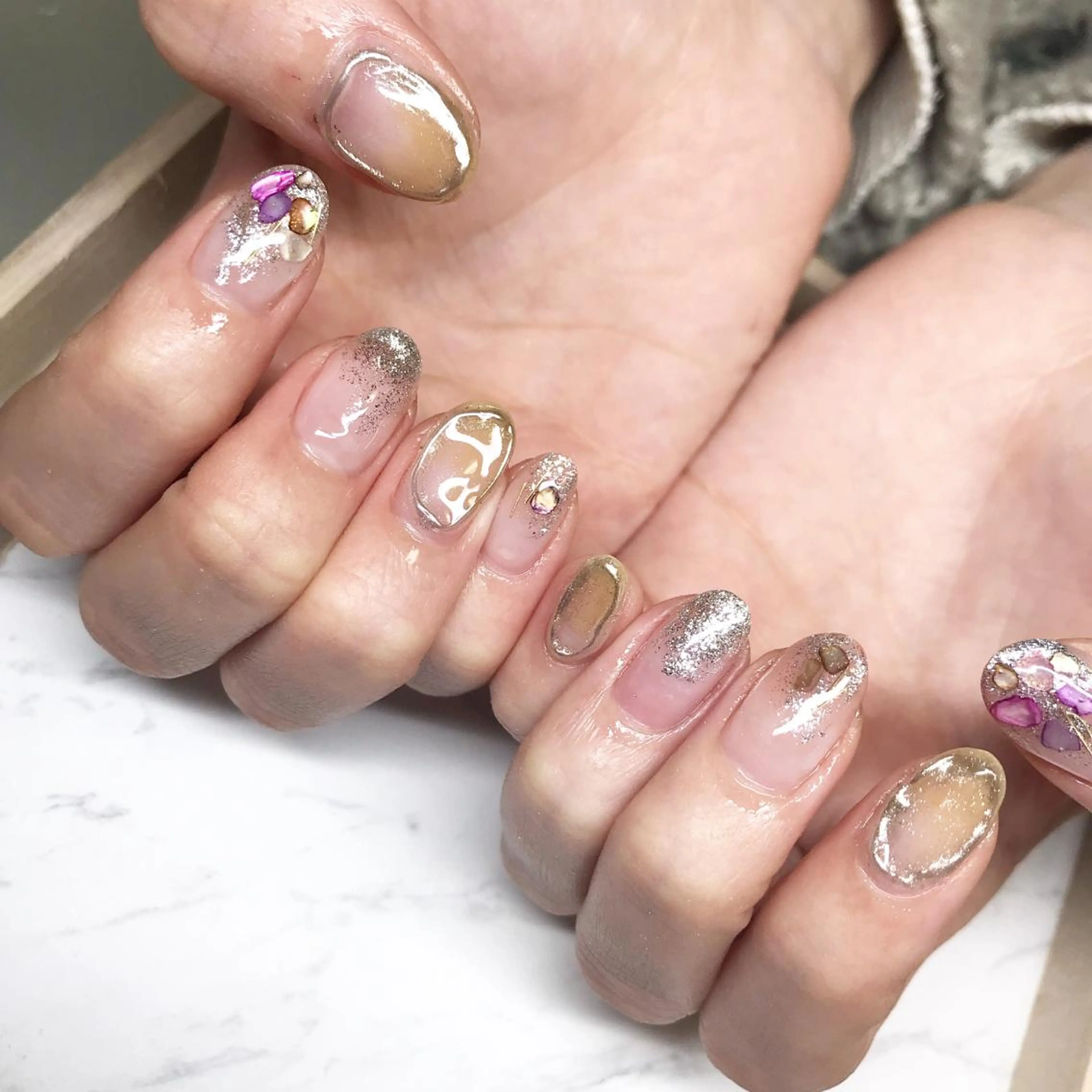 ネイル ネイリスト yuiのネイルデザイン