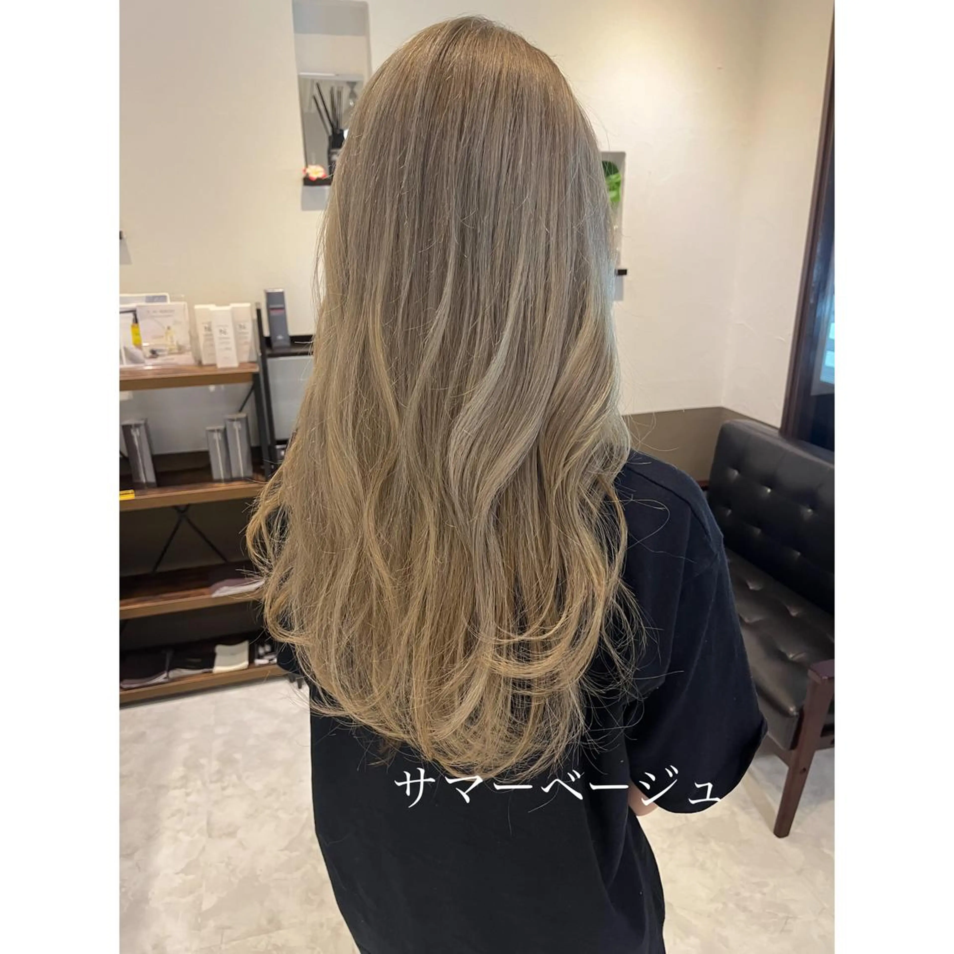 ロング カラー 坂井田 浩樹のヘアスタイル