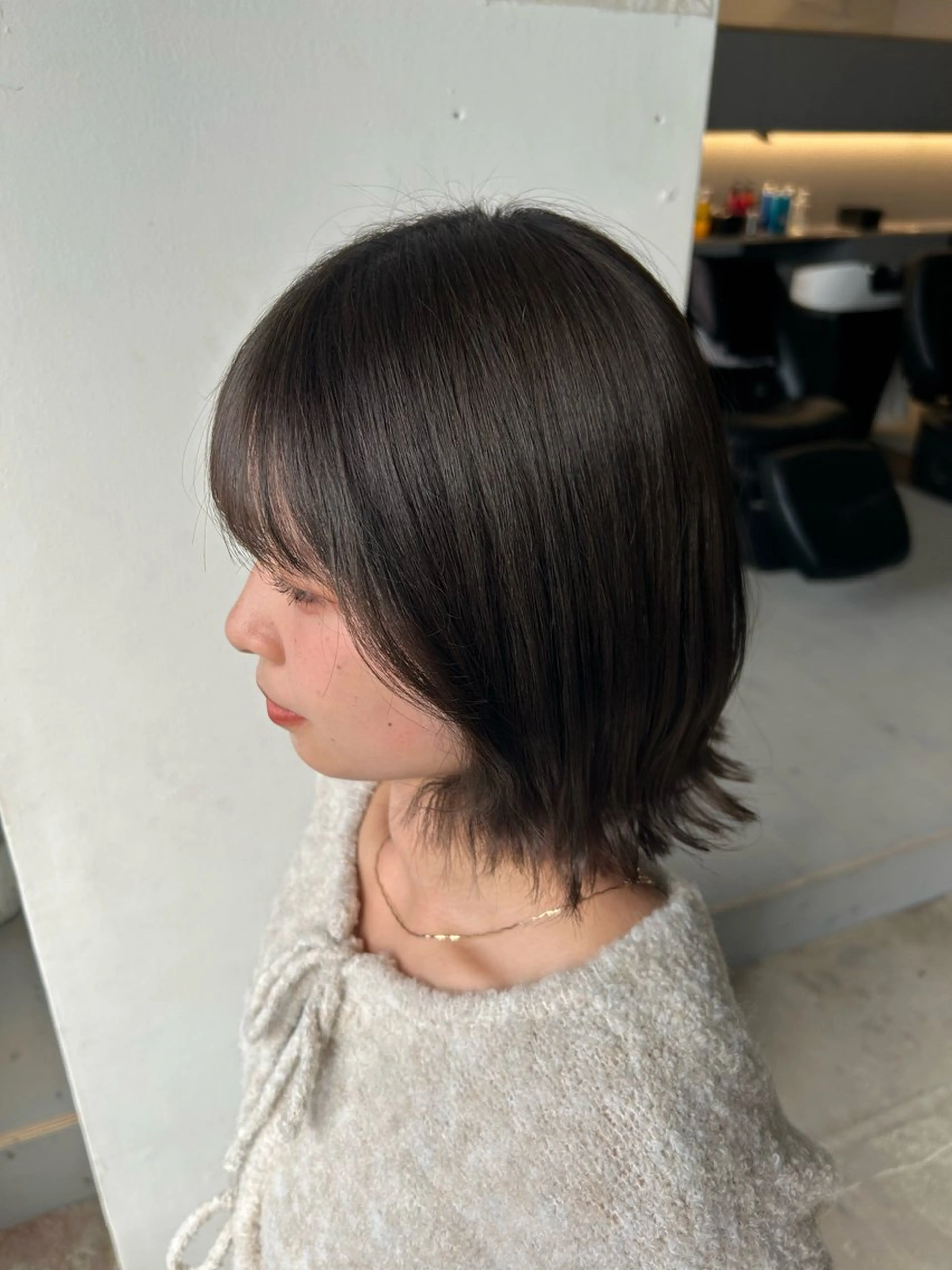 カラー 透明感カラー 谷口 萌瑛のヘアスタイル