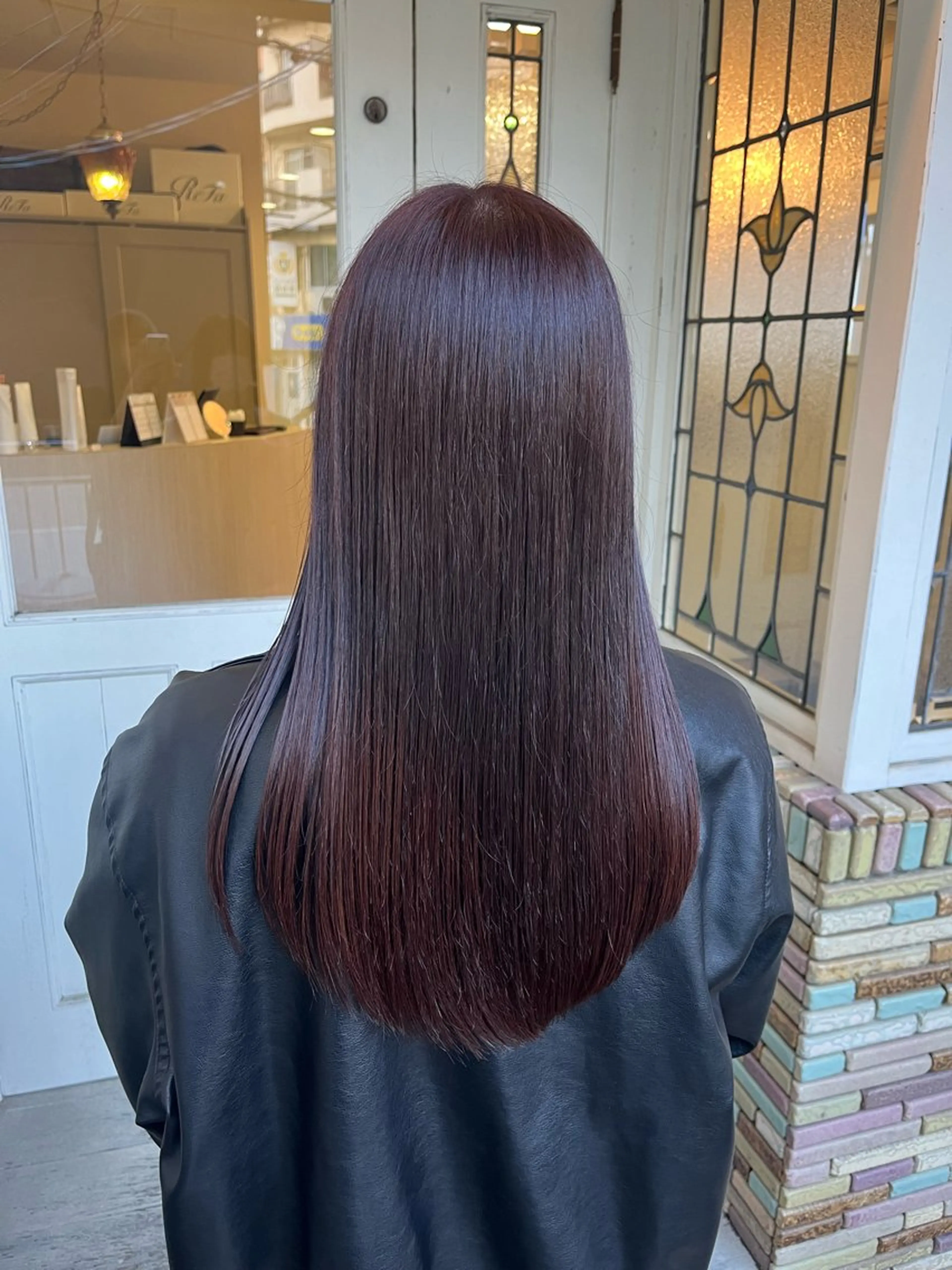 ロング カット ヘアカラー 【艶髪カラー】 omiのヘアスタイル