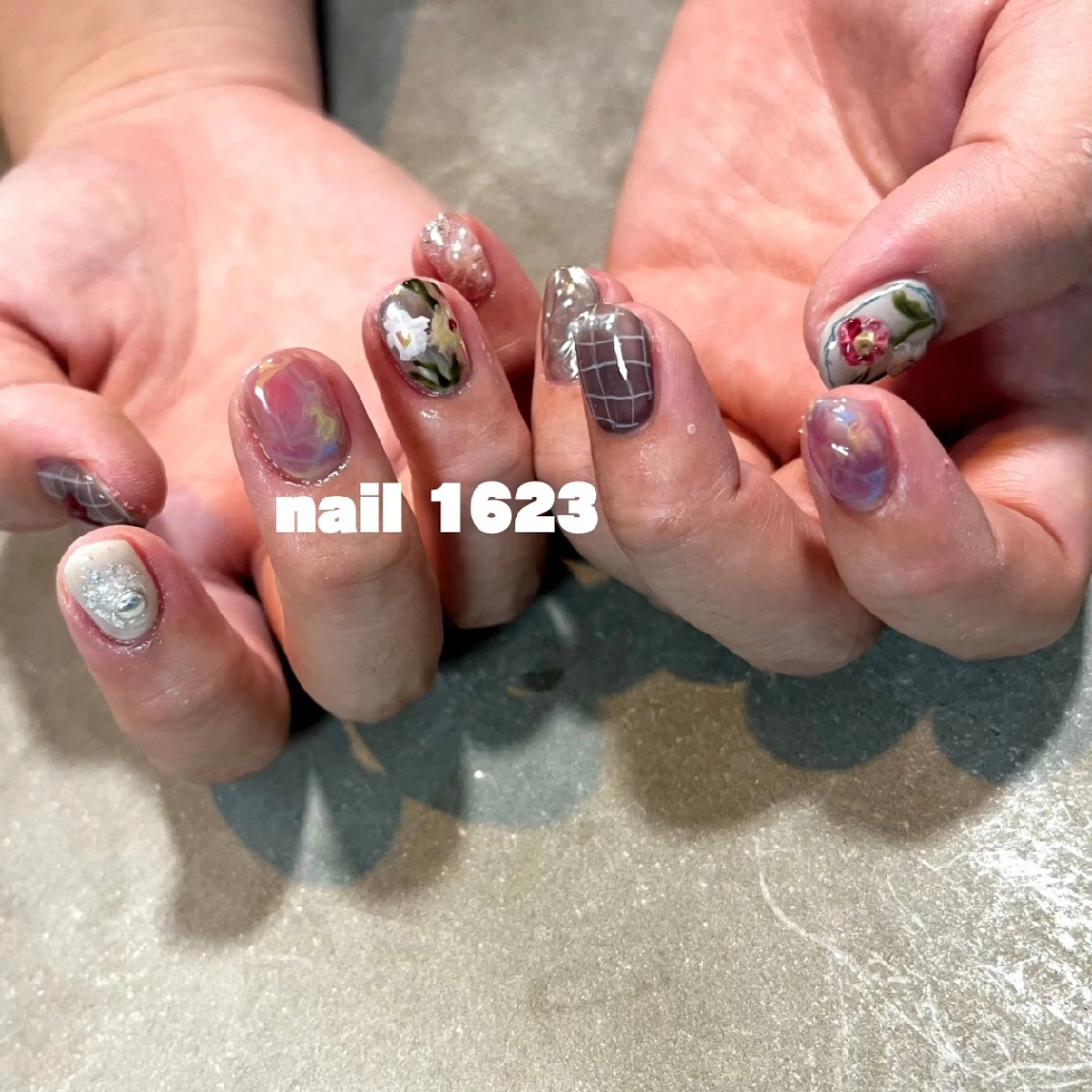 ネイル nail 1623のネイルデザイン