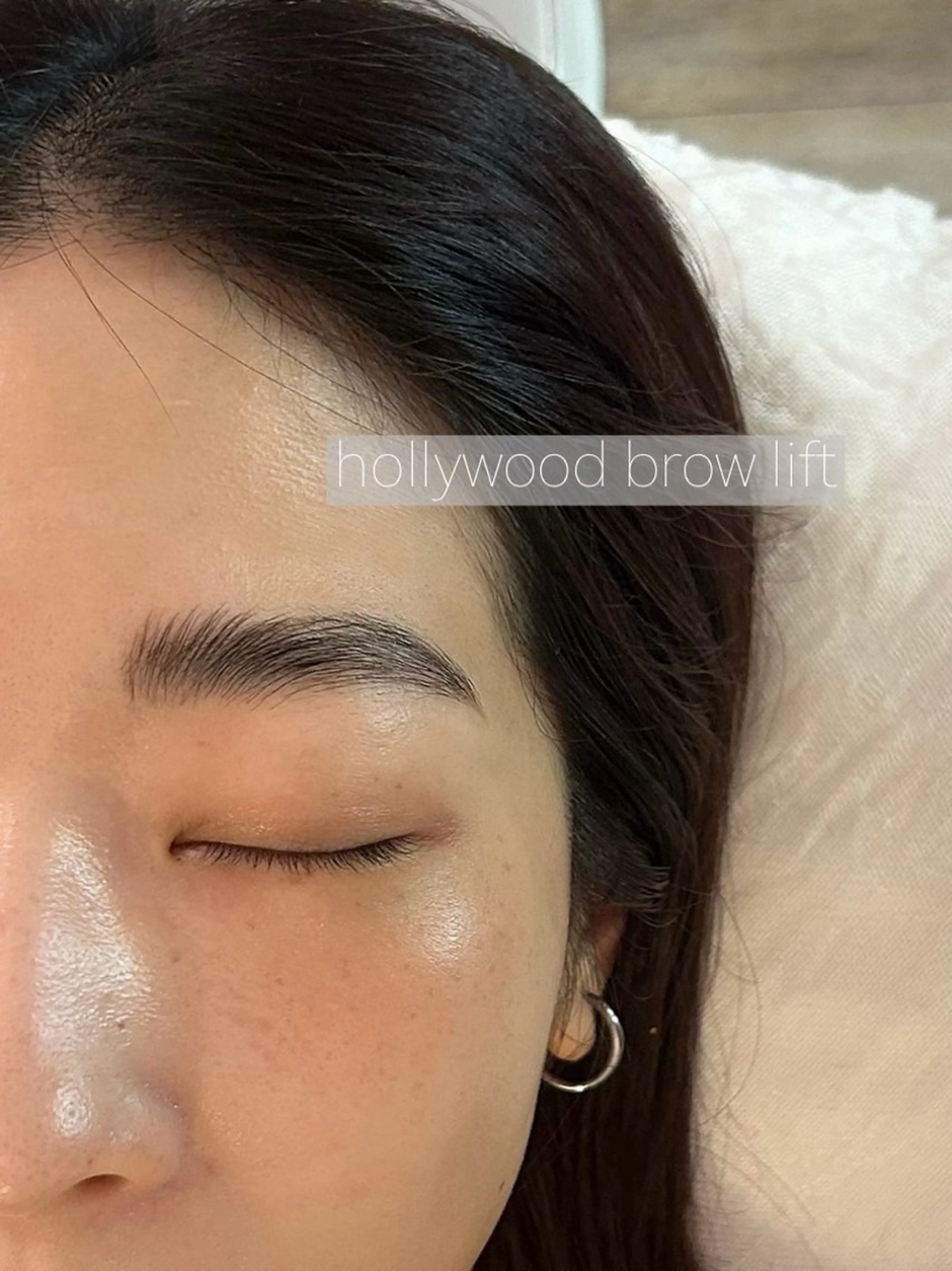 アイブロウ ハリウッドブロウリフト 吉祥寺kasumi 🌛eye/browのマツエク・マツパデザイン