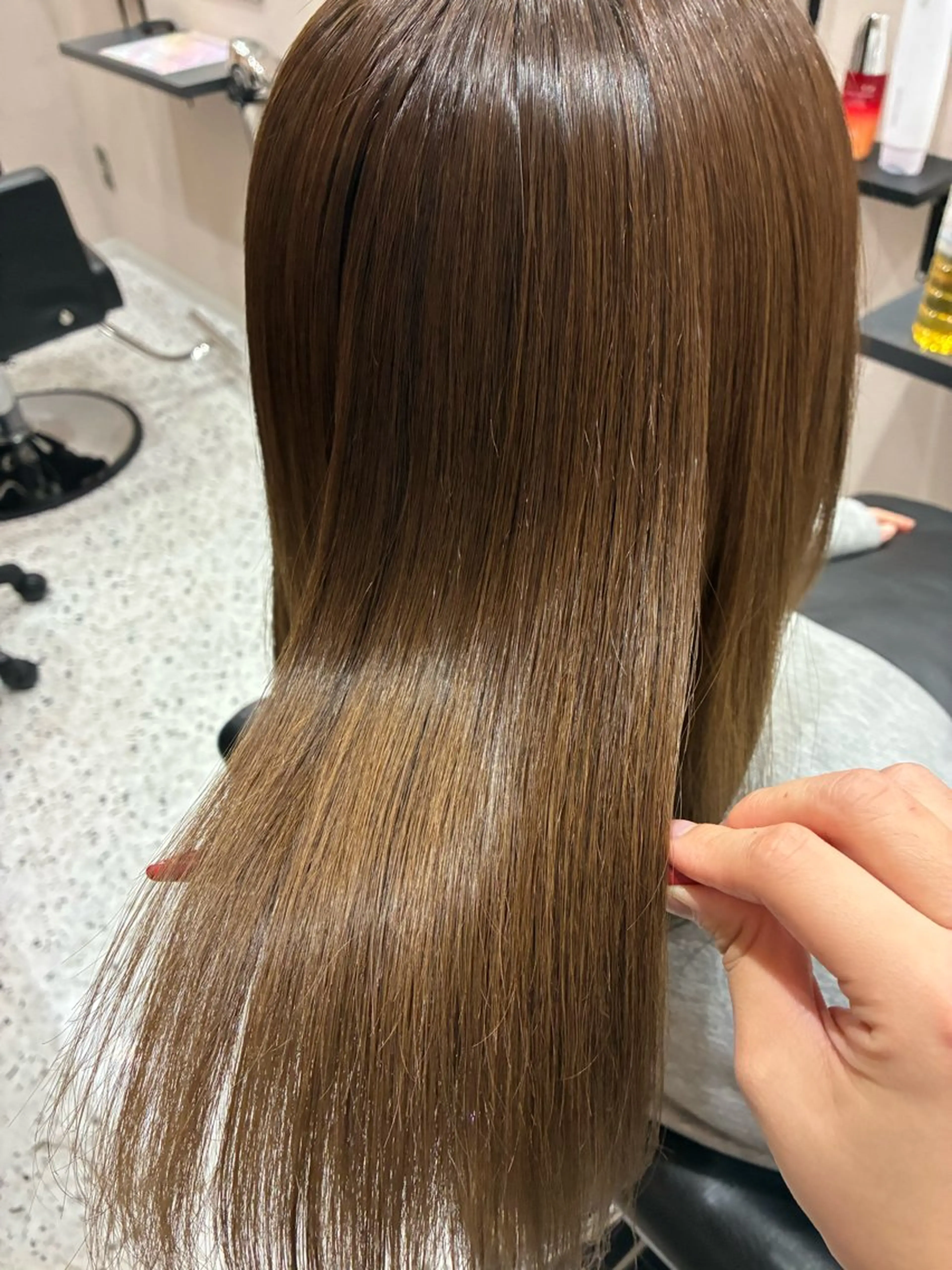 ミディアム カラー ヘアカラー トリートメント 美髪×髪質改善 🖤Yukineのヘアスタイル