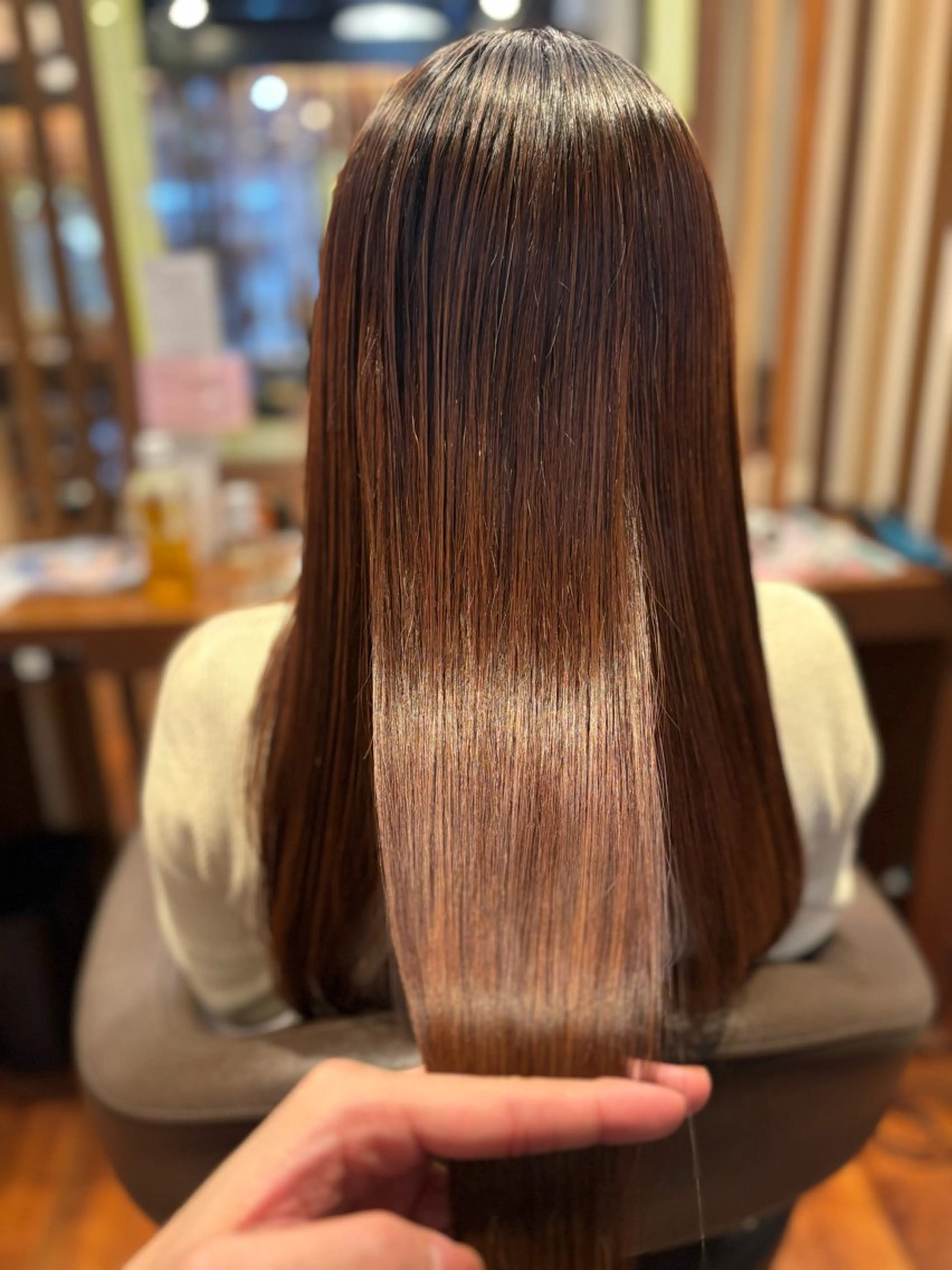 ロング カット ヘアカラー トリートメント 👑メンズパーマ/髪 質改善/鎌倉🐮のヘアスタイル