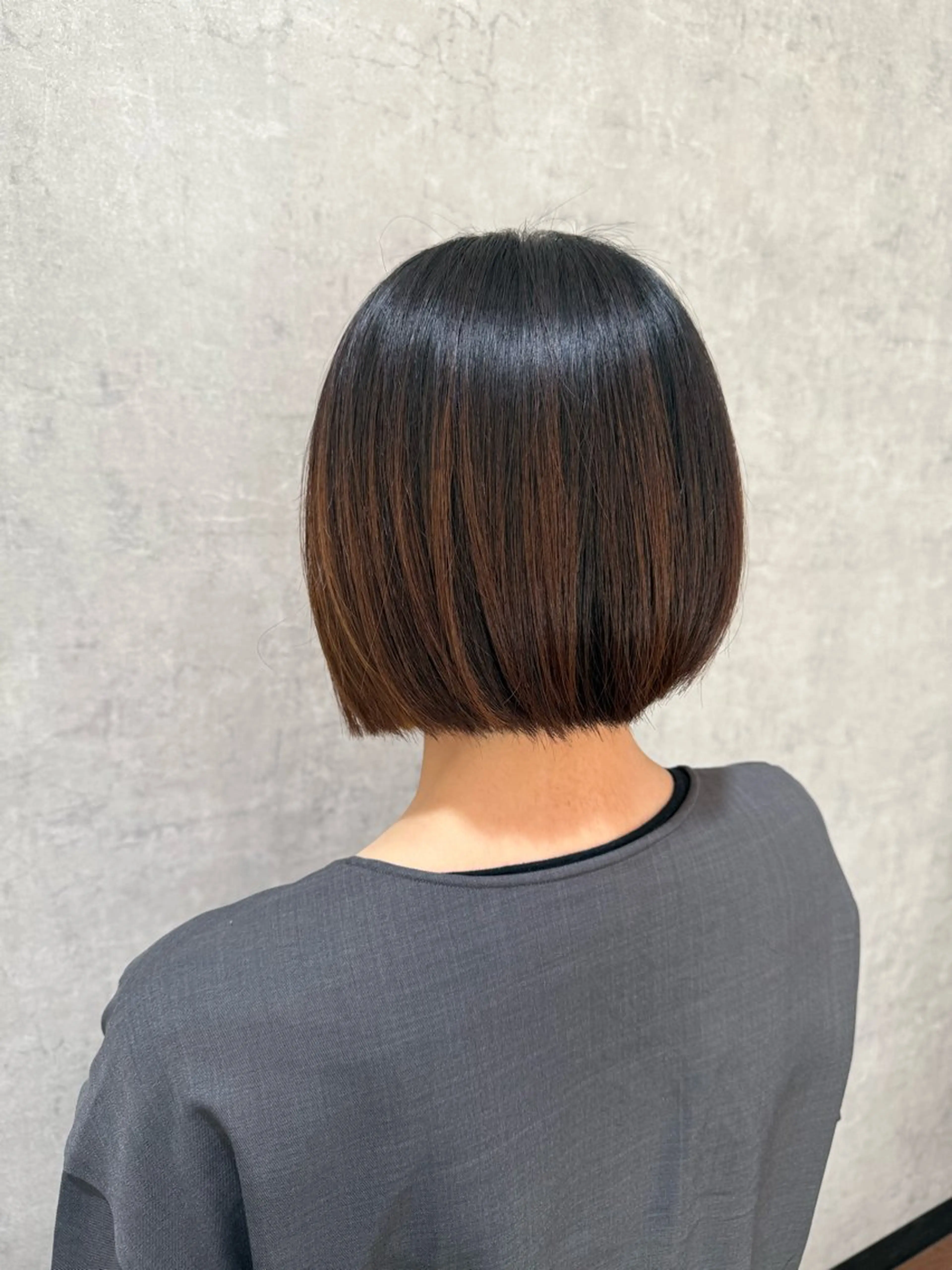 ショート カット レイヤー/コテパーマ 松本　希愛のヘアスタイル