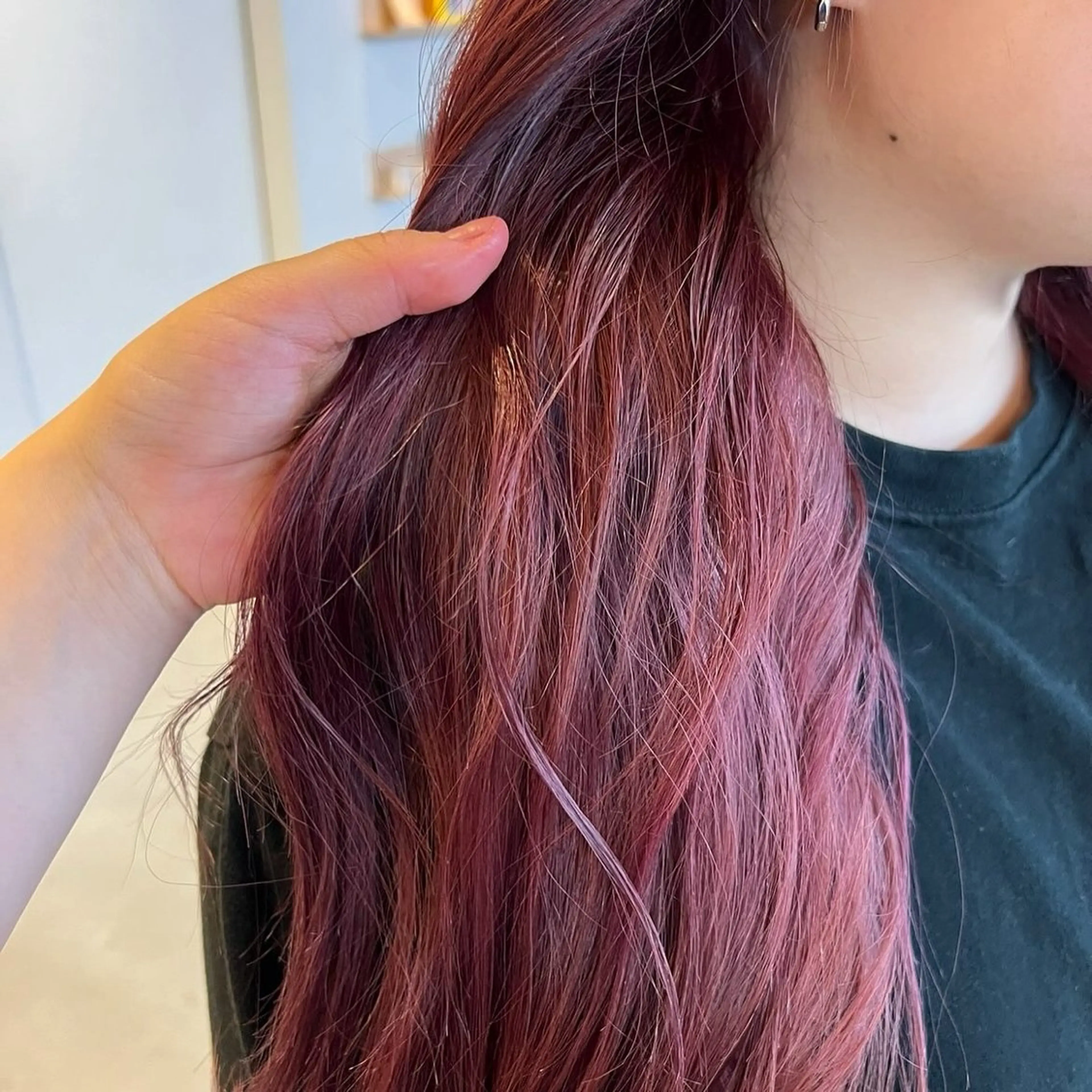 ロング カット ヘアカラー トリートメント 表参道/kozue/ 艶髪/髪質改善のヘアスタイル