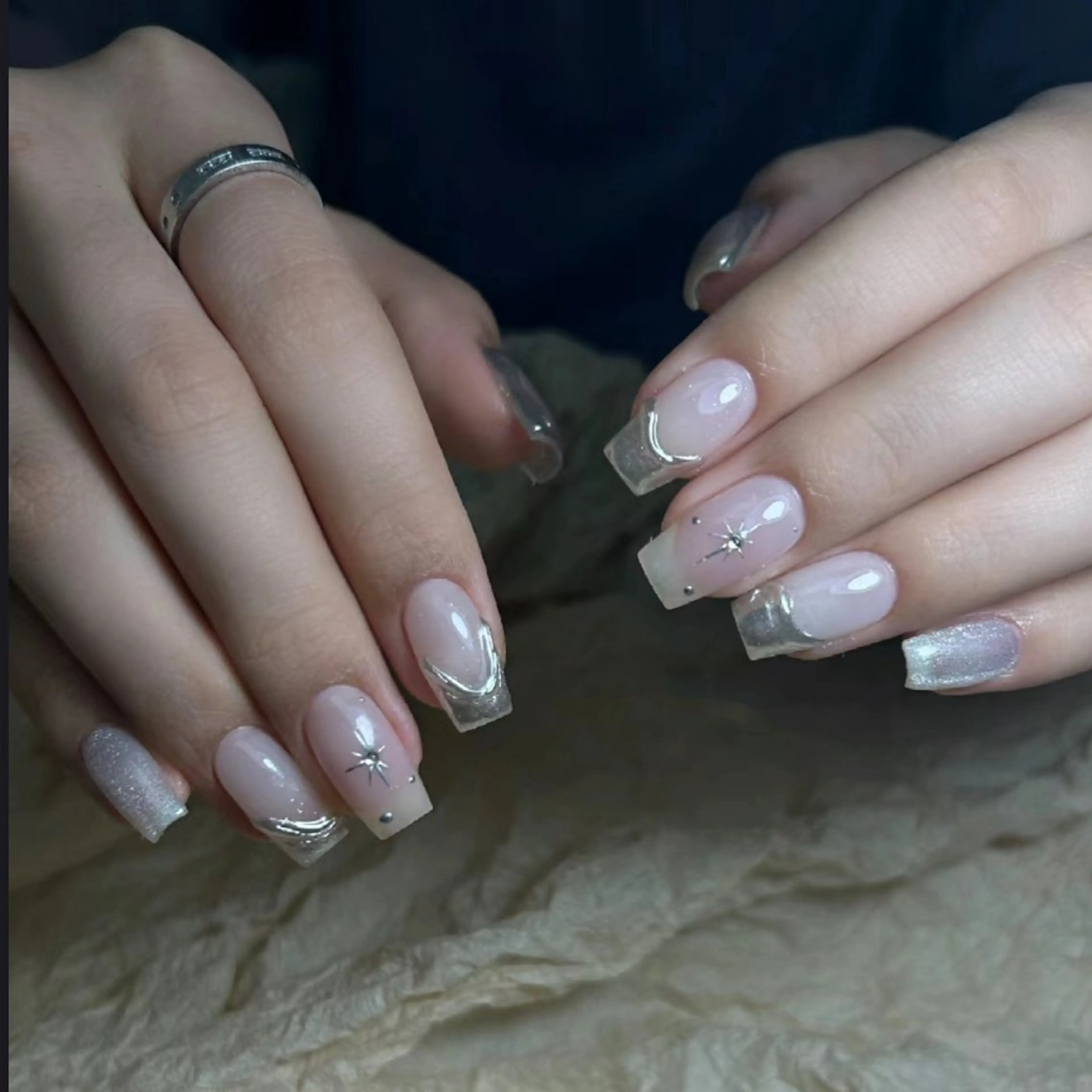 ネイル ハンドネイル ハンドケア 🍑 momo_nailのネイルデザイン