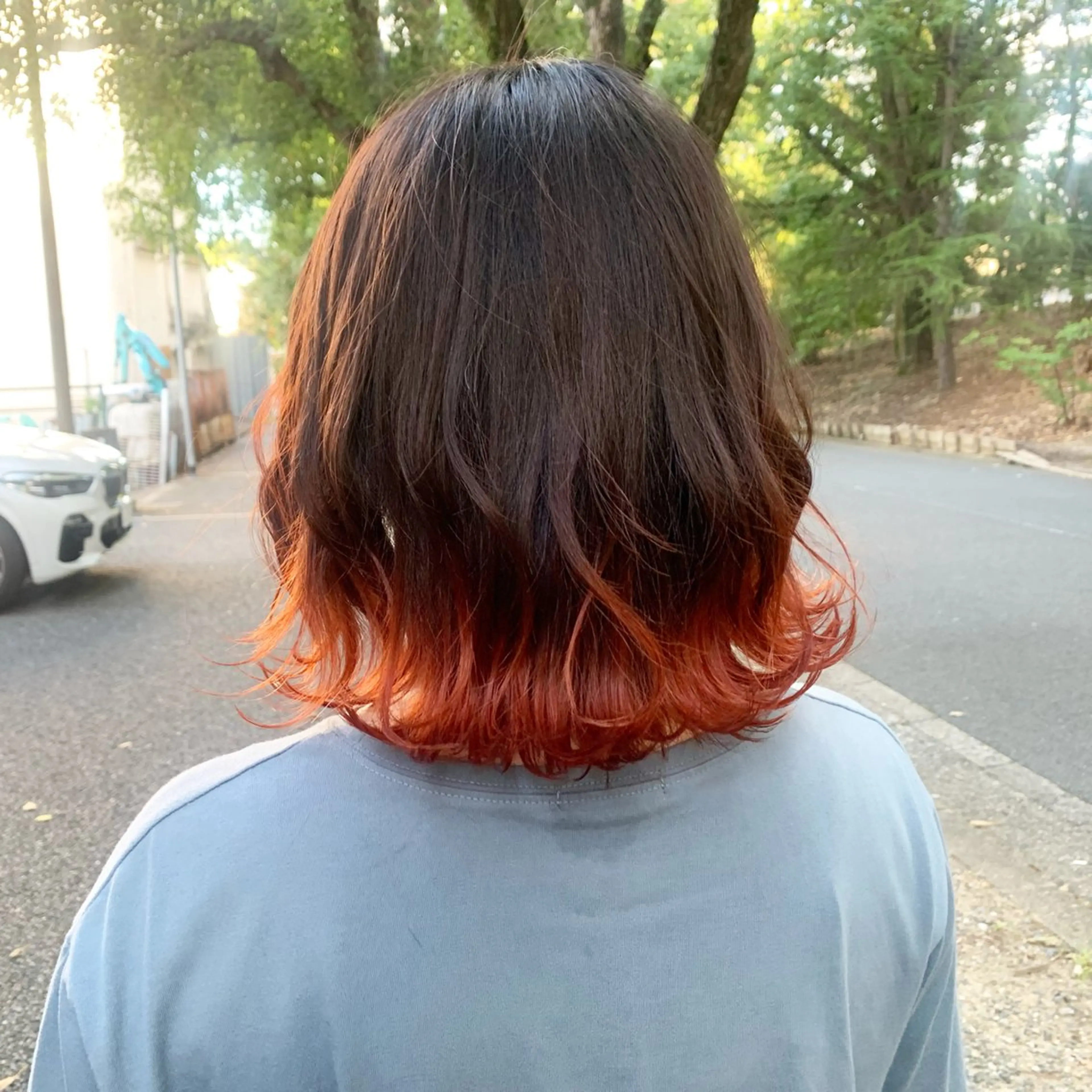 ミディアム 🐰桃山台/髪質改善 山亀のヘアスタイル