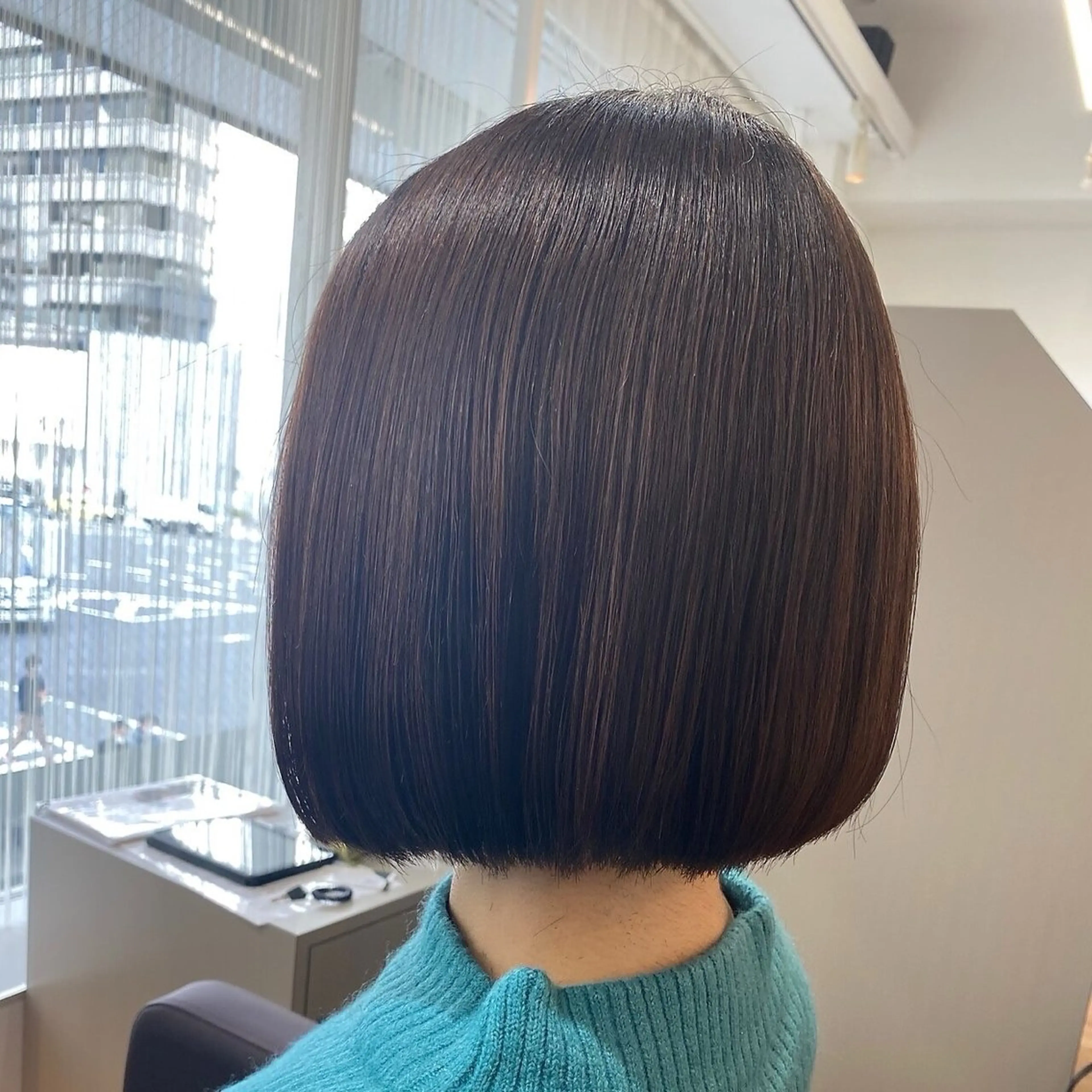 ミディアム カラー TheEctilo 江坂Yoshimi✨のヘアスタイル