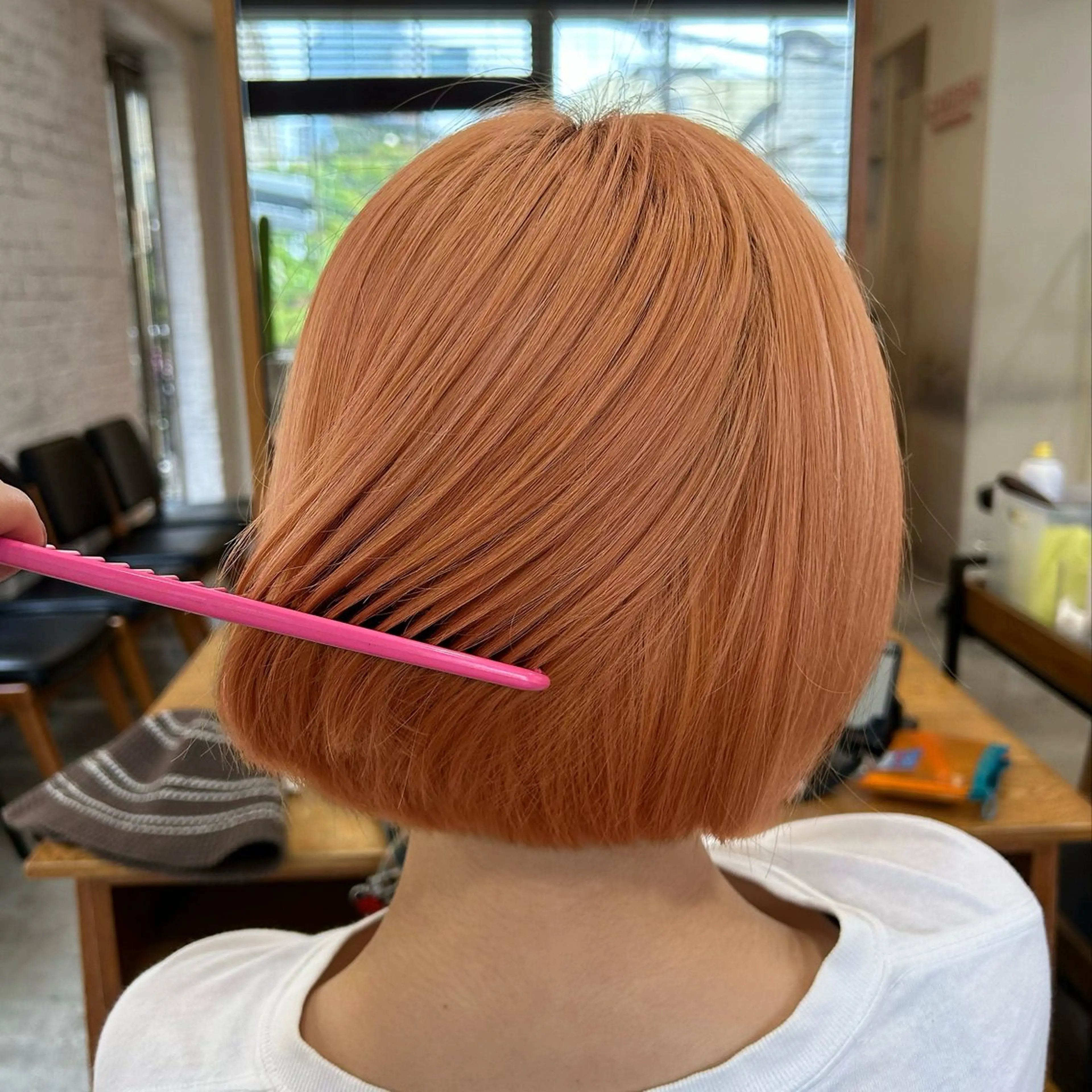 ショート カット ヘアカラー トリートメント ベージュ/透明感/ レイヤー/あやか💕のヘアスタイル