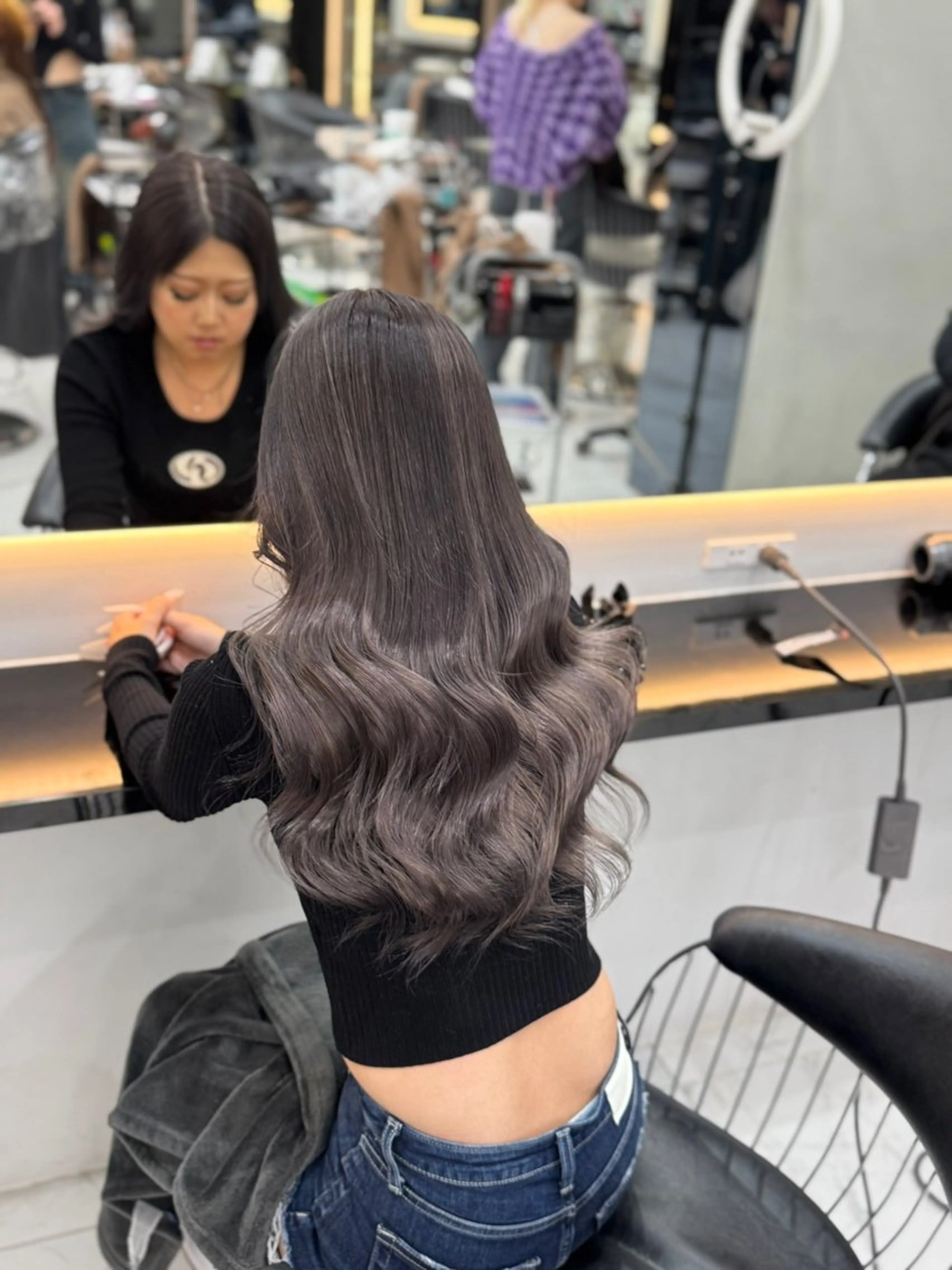 ロング カラー Lapis渋谷本店 Rikoのヘアスタイル