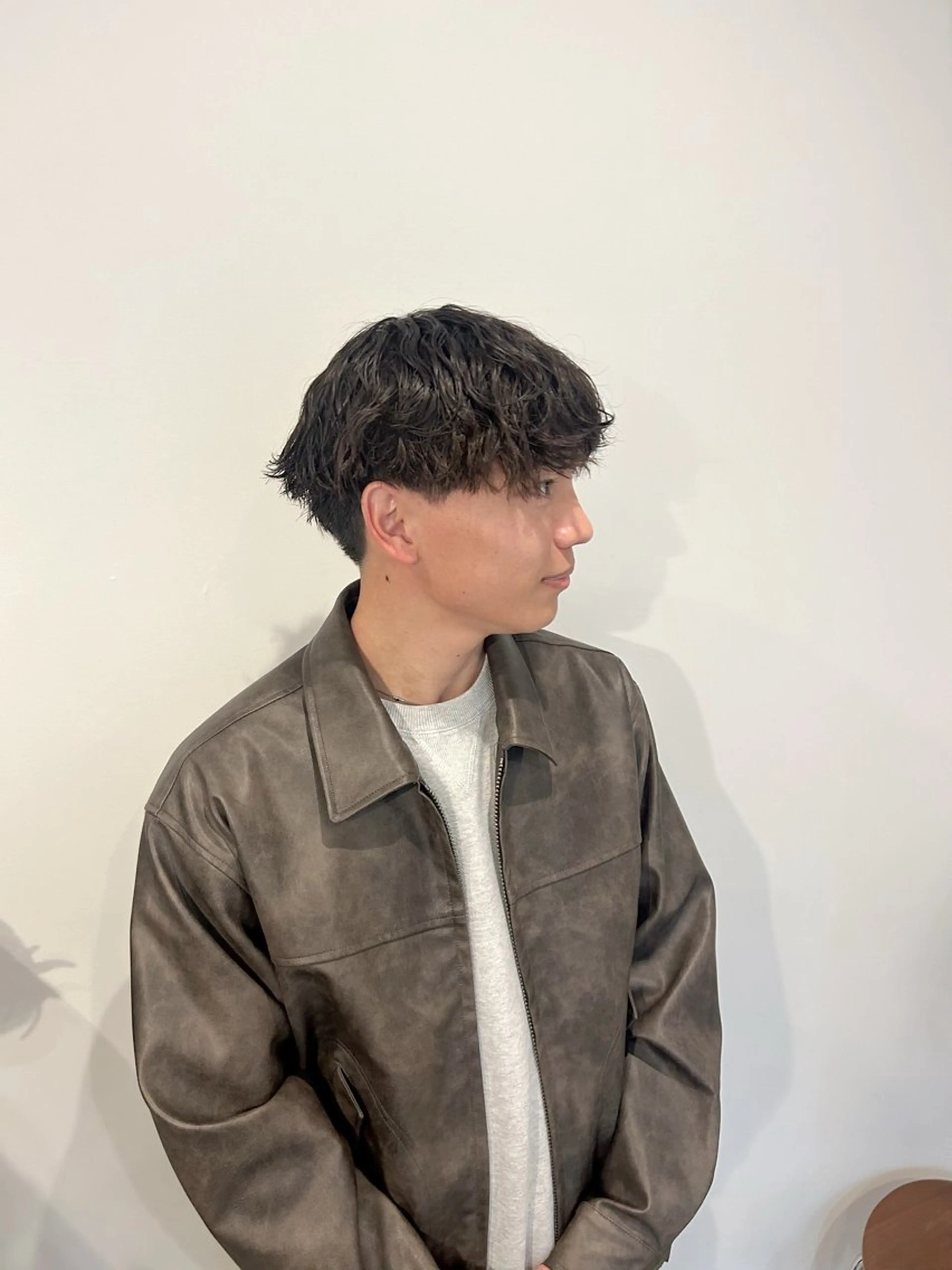 パーマ メンズ パーマ 川端 明莉のヘアスタイル