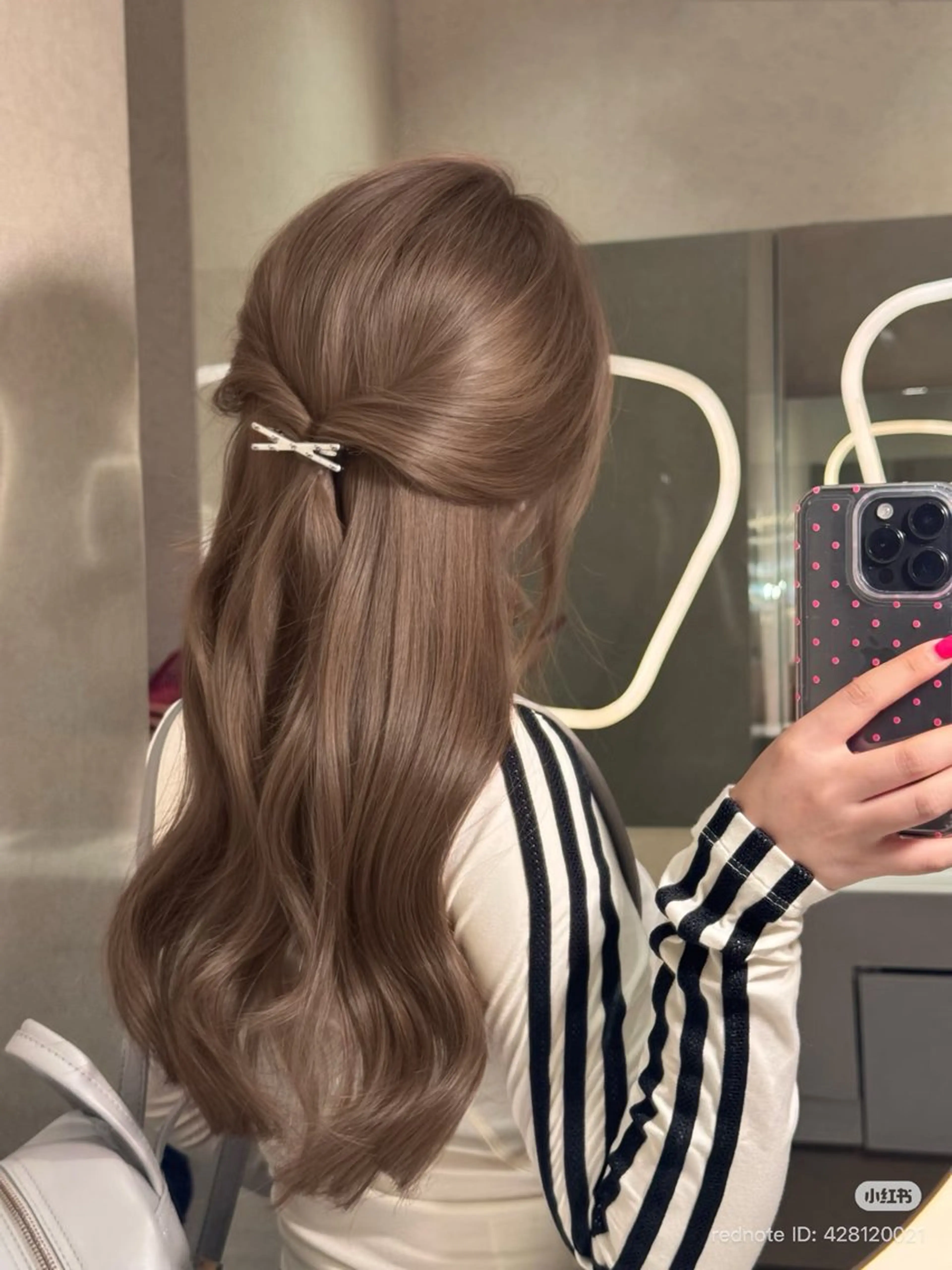 ロング カラー ヘアカラー トリートメント 透明感カラー/ カホ🧸のヘアスタイル