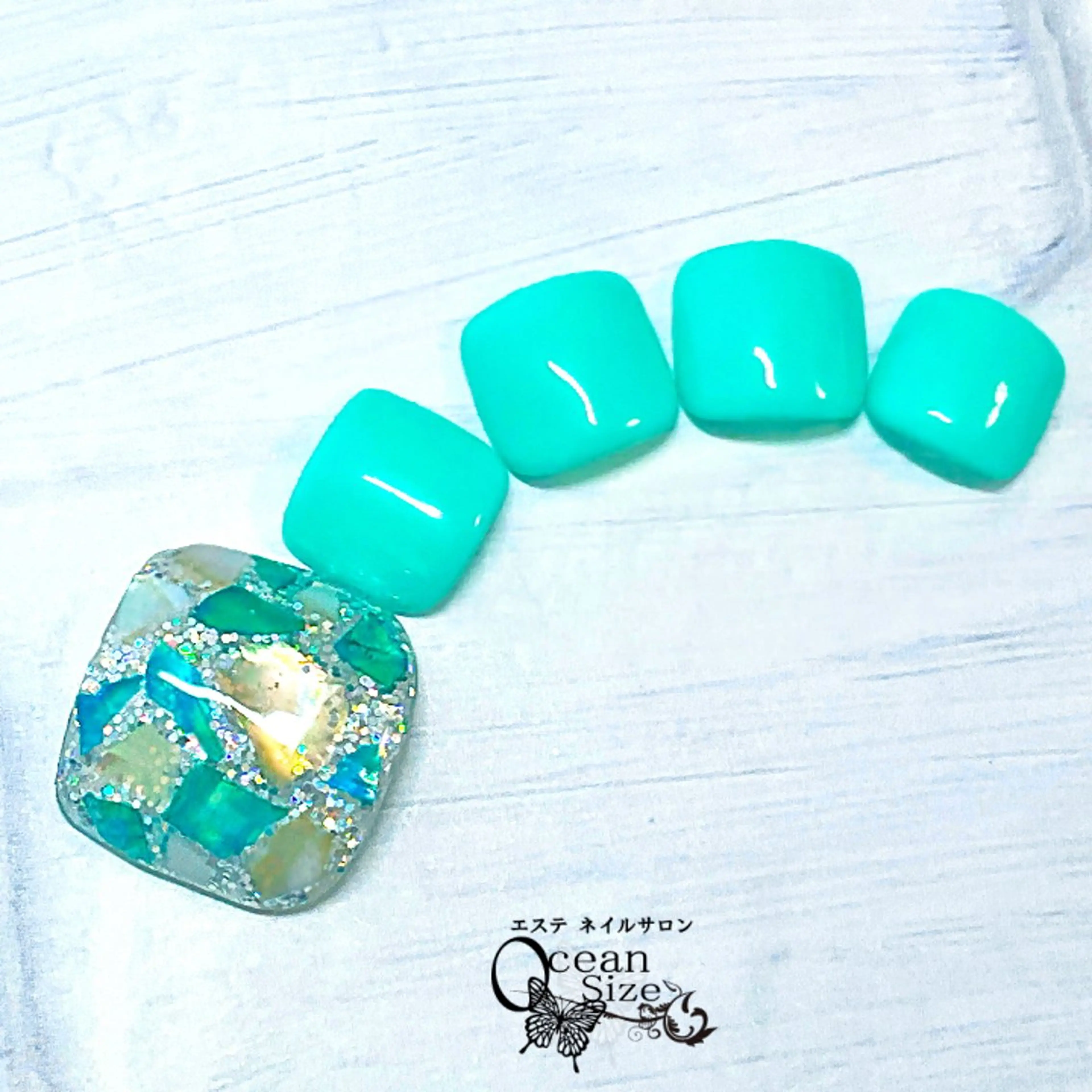 ネイル フットネイル 宮森 貴子のネイルデザイン