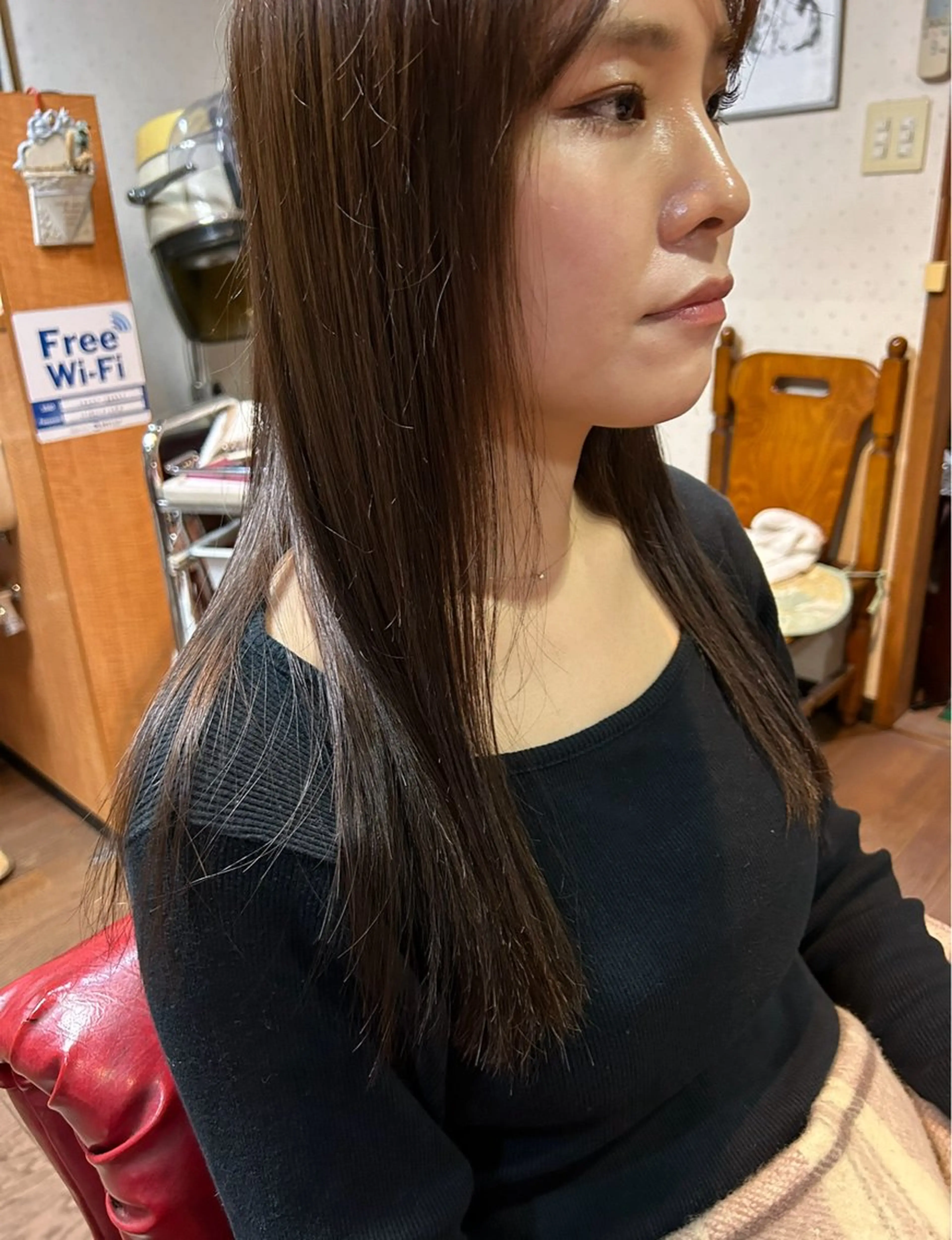 ロング トリートメント ヘッドスパ 🏰秘密基地🏯 サユリ美容室✂️のヘアスタイル