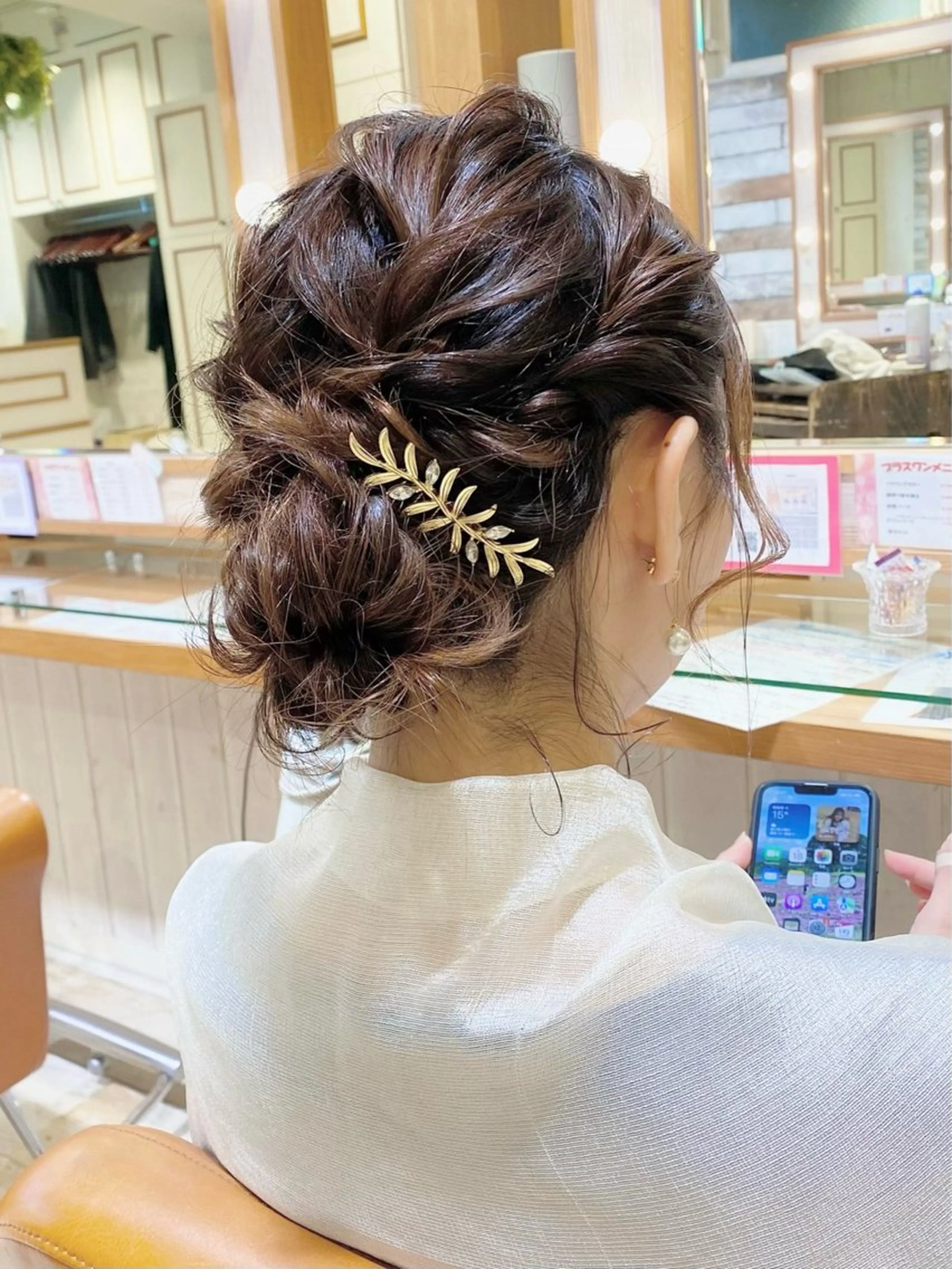\\結婚式、パーティーヘア✨//💖特別な日にヘアセット💖の写真