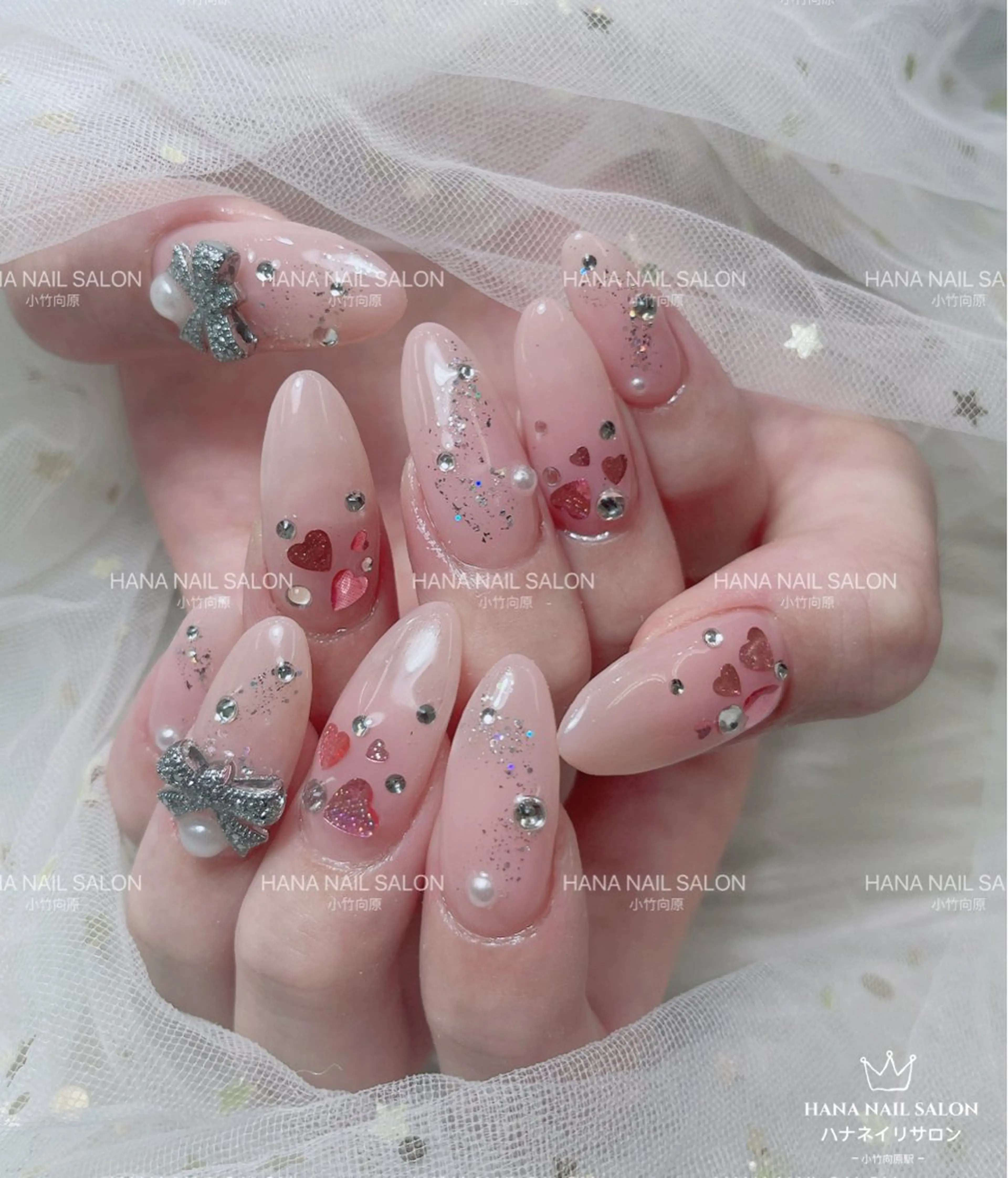 ネイル ハンドネイル HANA ART NAIL SALONのネイルデザイン