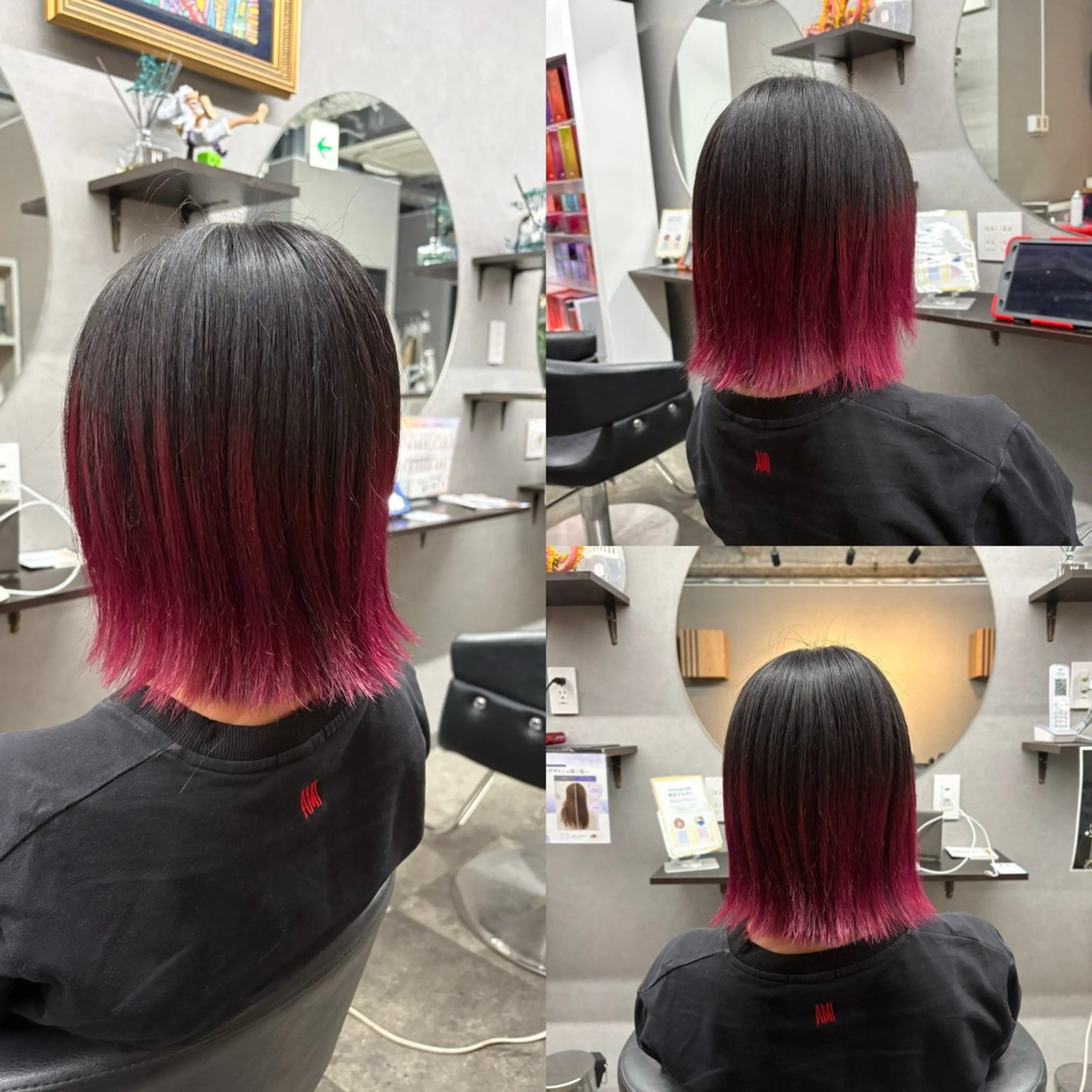 ショート カラー ヘアアレンジ グラデーションカラー ヘアカラー トリートメント ✨最強美容師✨ 💙にっしー西村💙のヘアスタイル