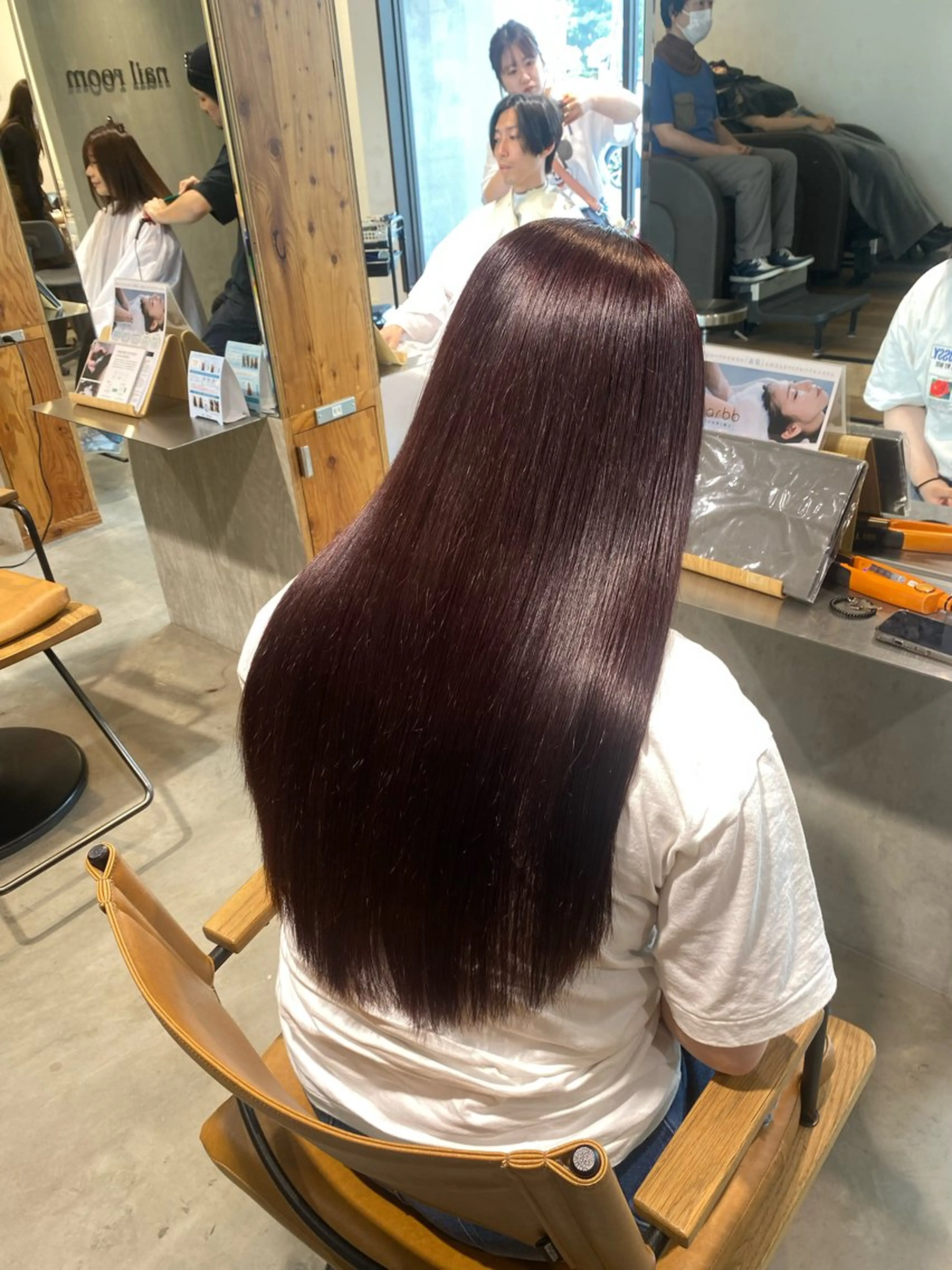 カラー tote. さくらのヘアスタイル