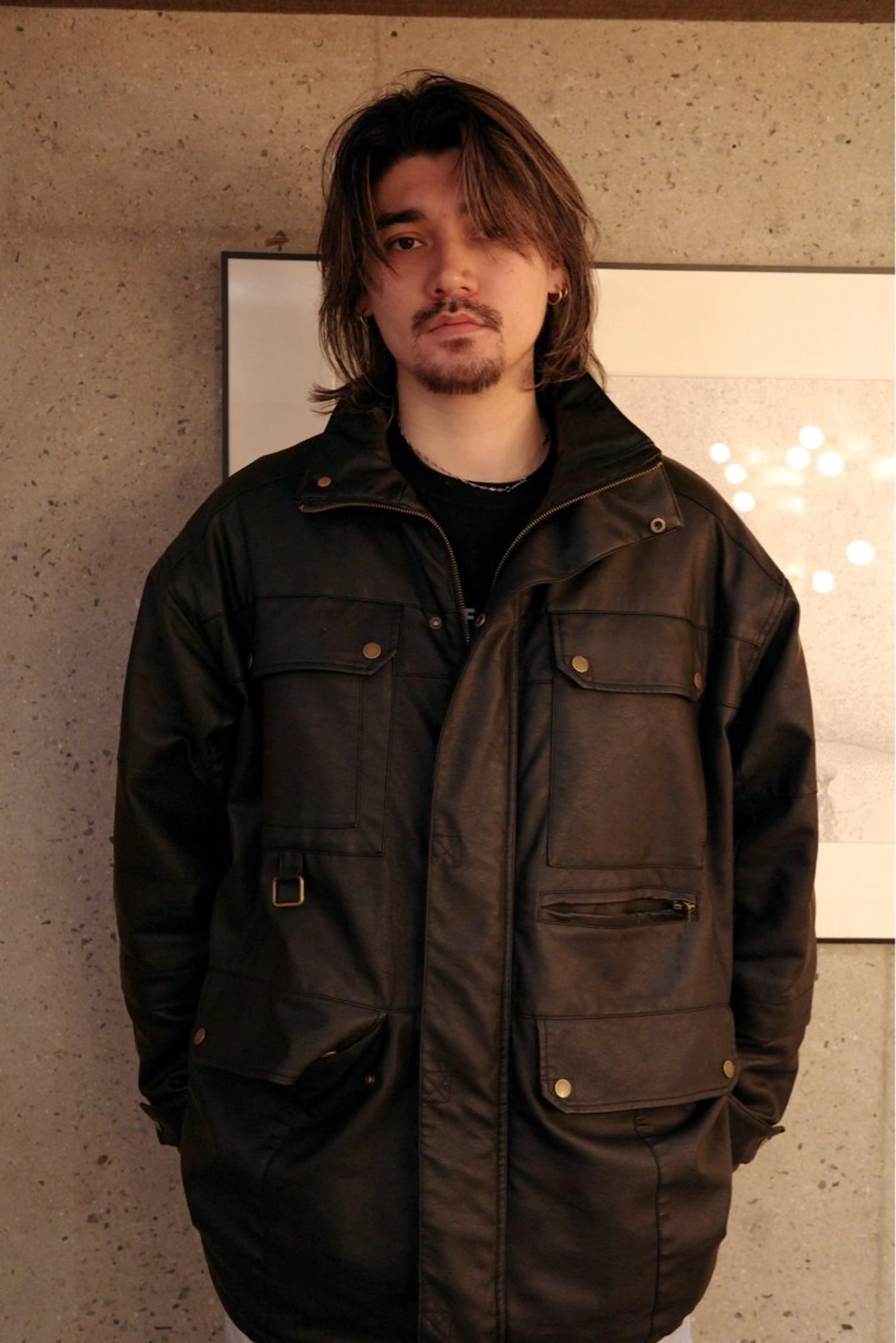 ミディアム カラー メンズ メンズカット【平尾 高宮】永井駿祐のヘアスタイル