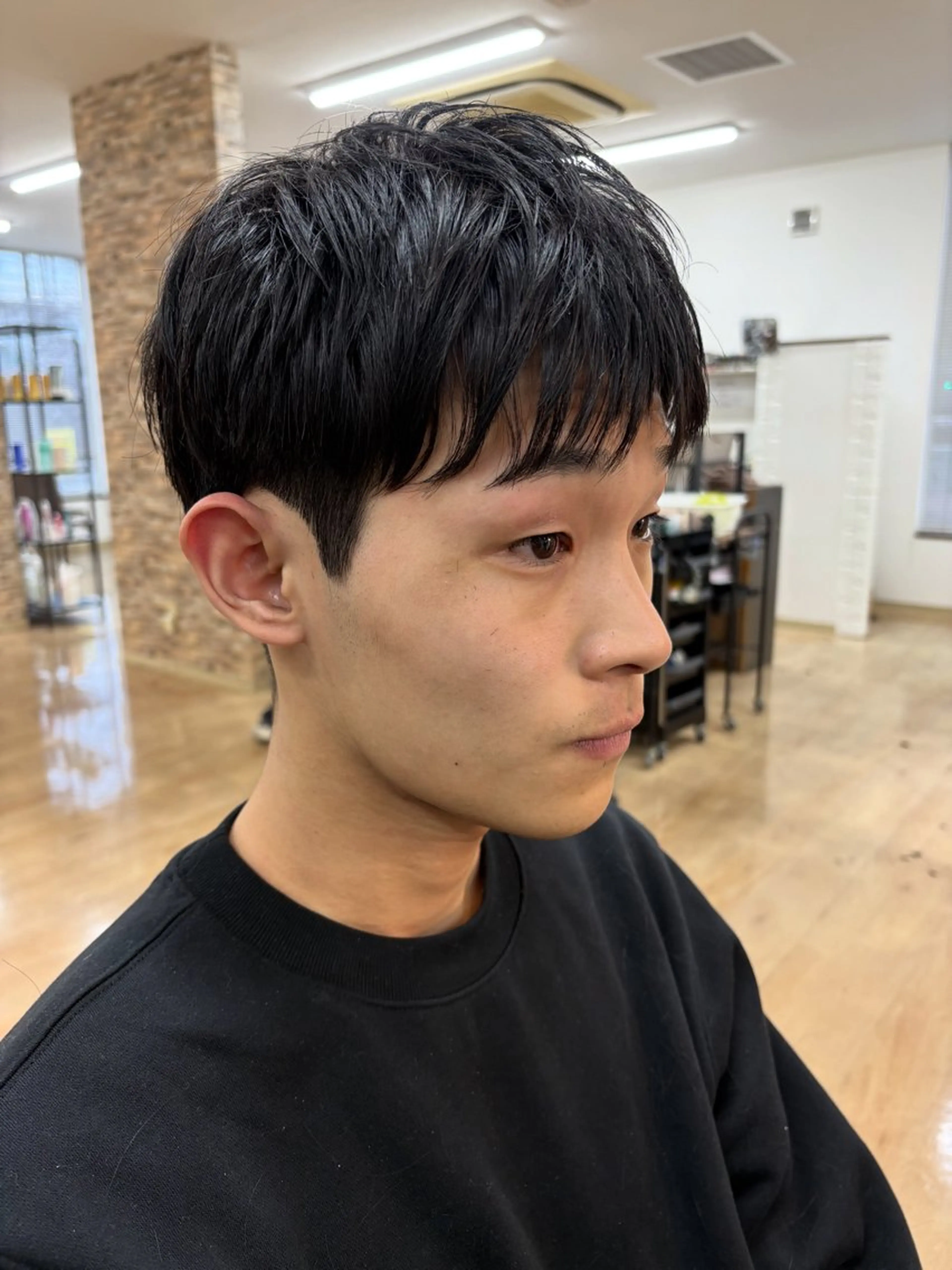 メンズカットの写真