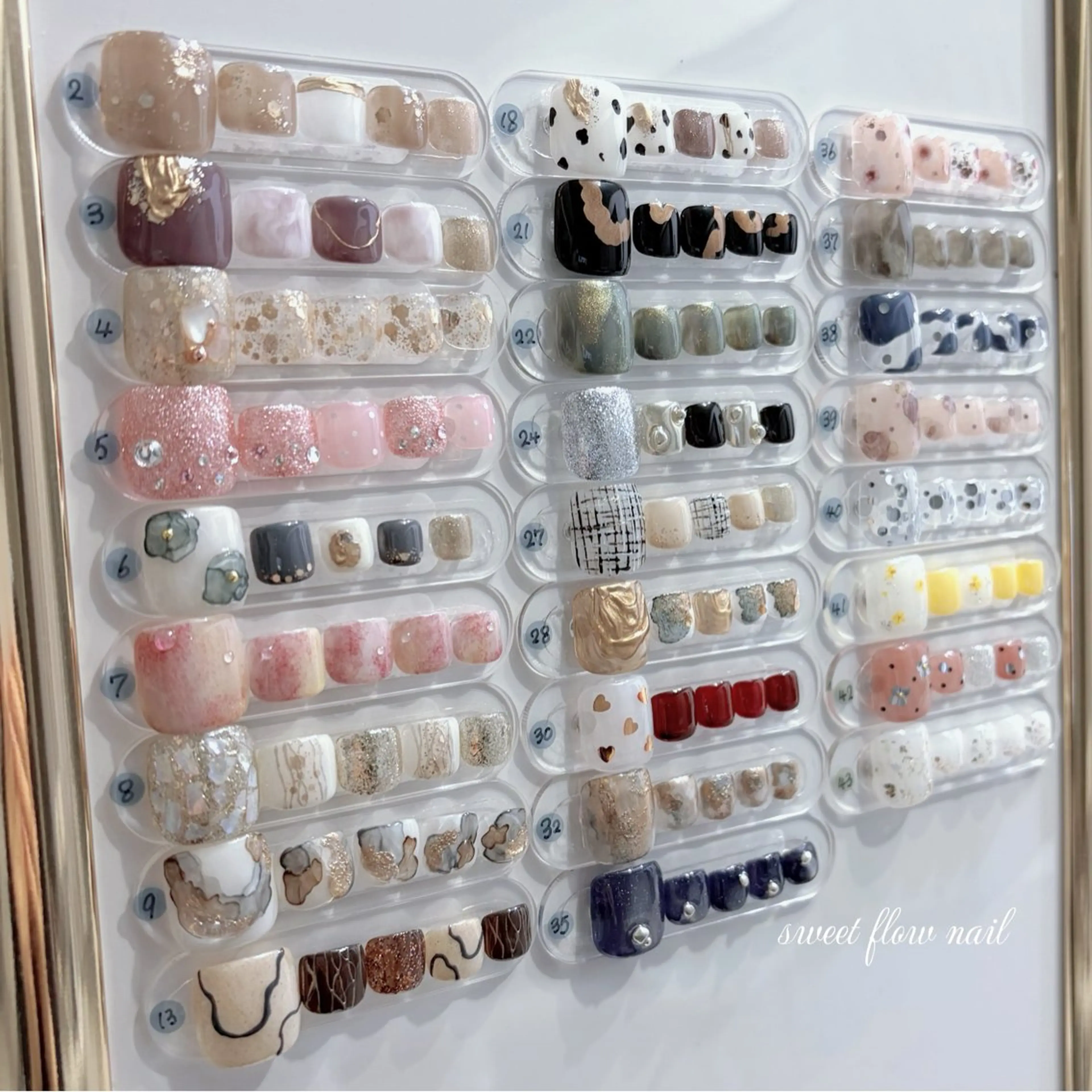 ネイル sweet flow nailのネイルデザイン