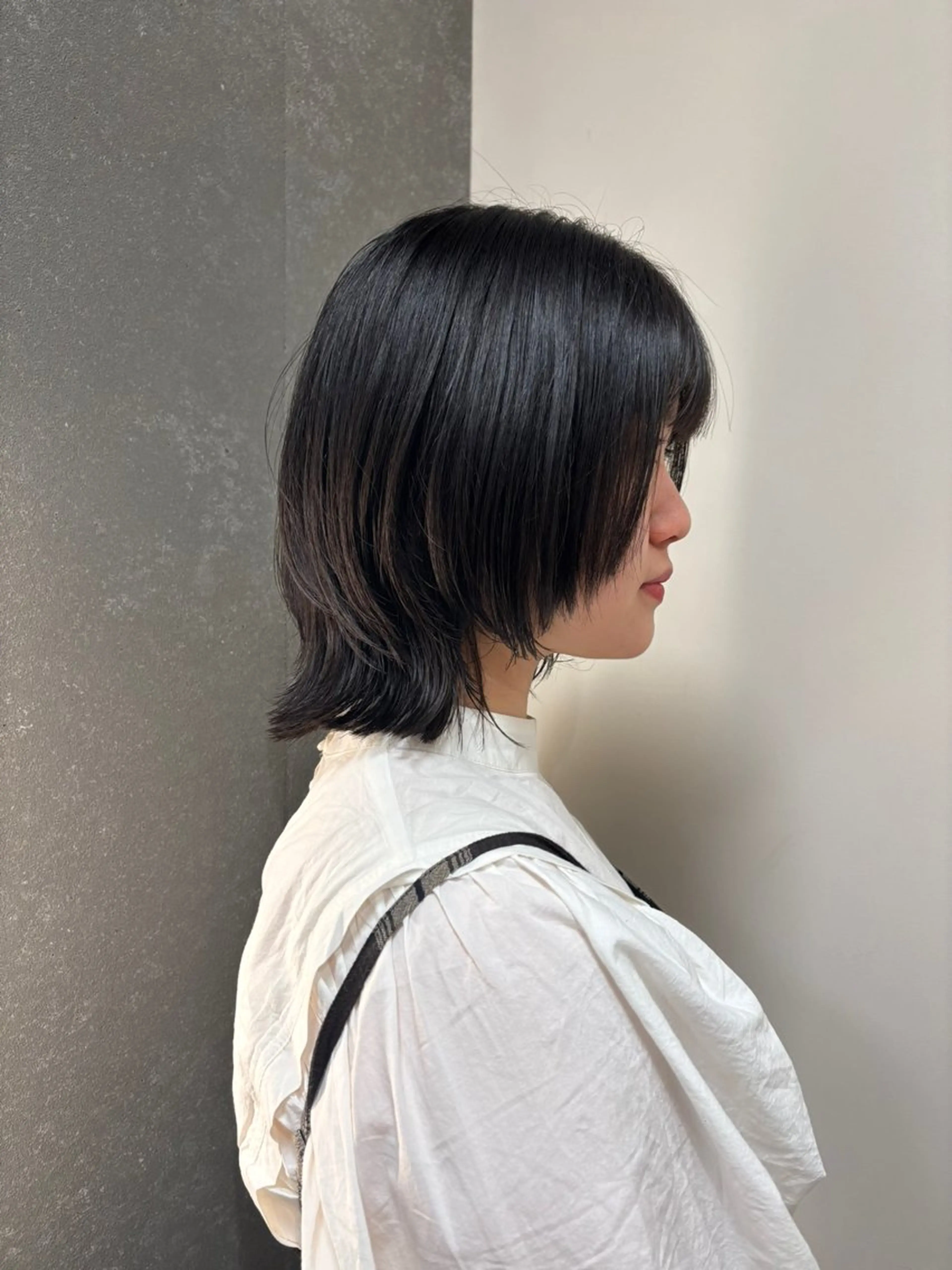 ミディアム レイヤーカット ボブ/ショート カオリのヘアスタイル